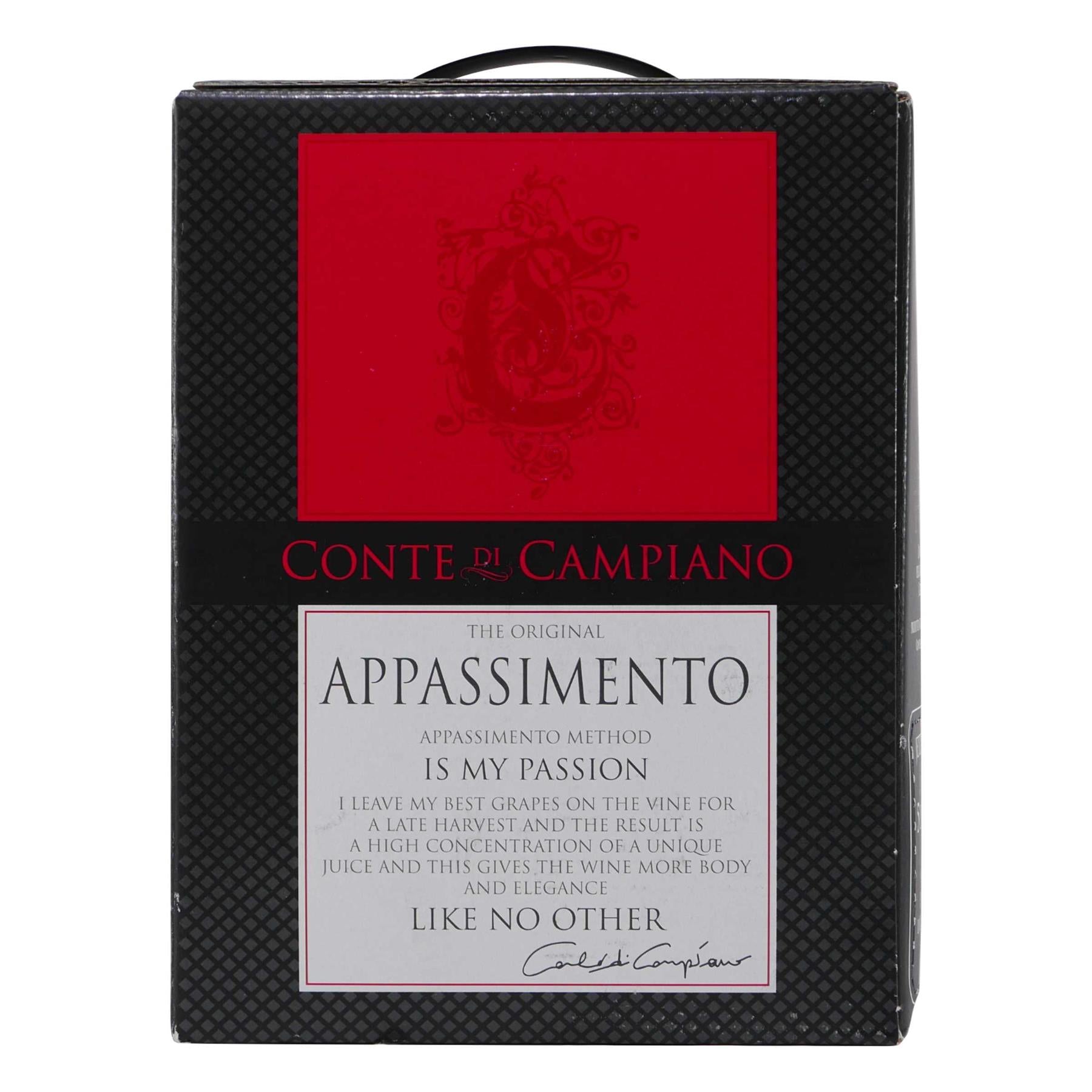 Conte di Campiano Appassimento IGT -halbtrocken- 5,0L BIB