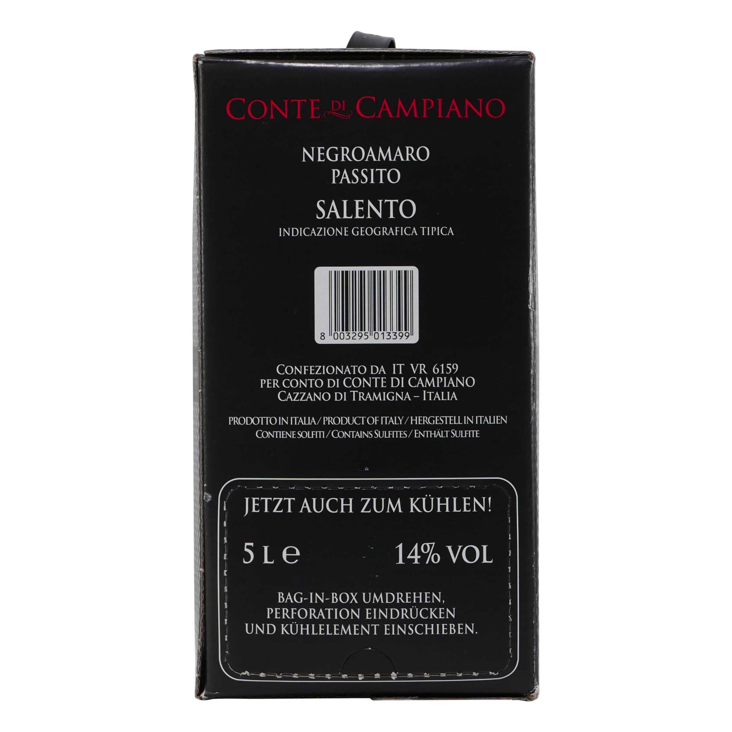 Conte di Campiano Appassimento IGT -halbtrocken- 5,0L BIB