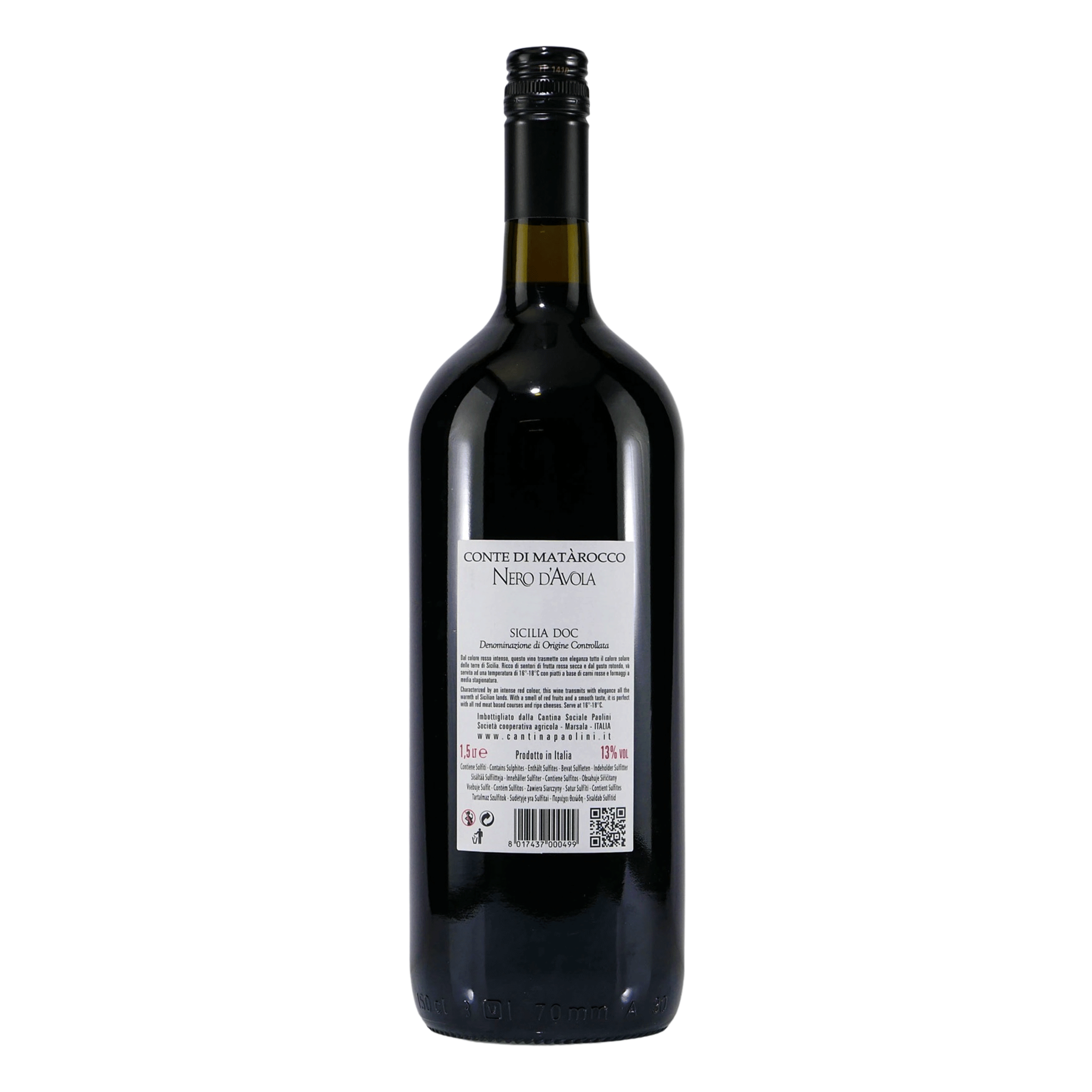 Conte di Matárocco Nero d´Avola -trocken- 1,5L