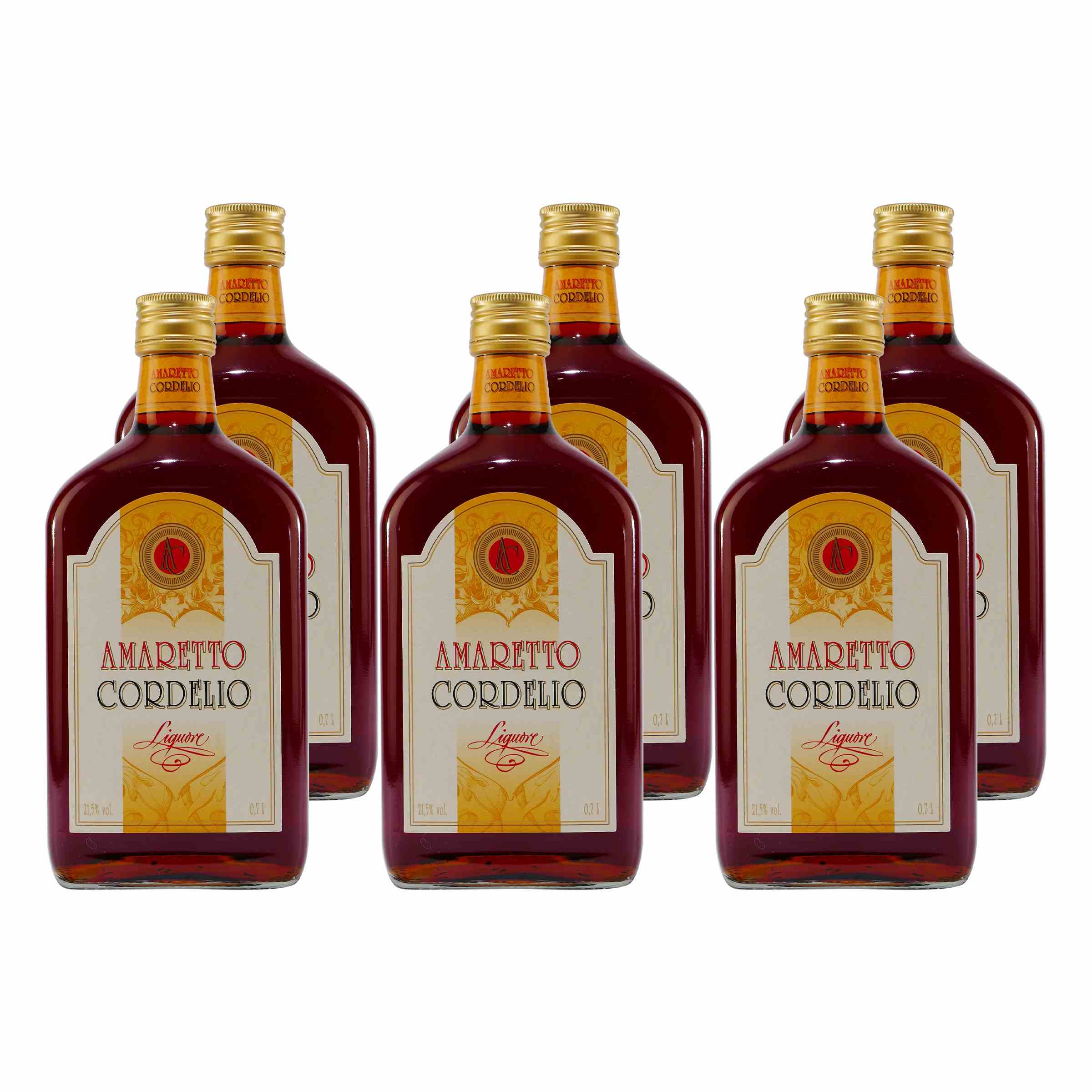 Cordelio Amaretto Liquore (6 x 0,7L)
