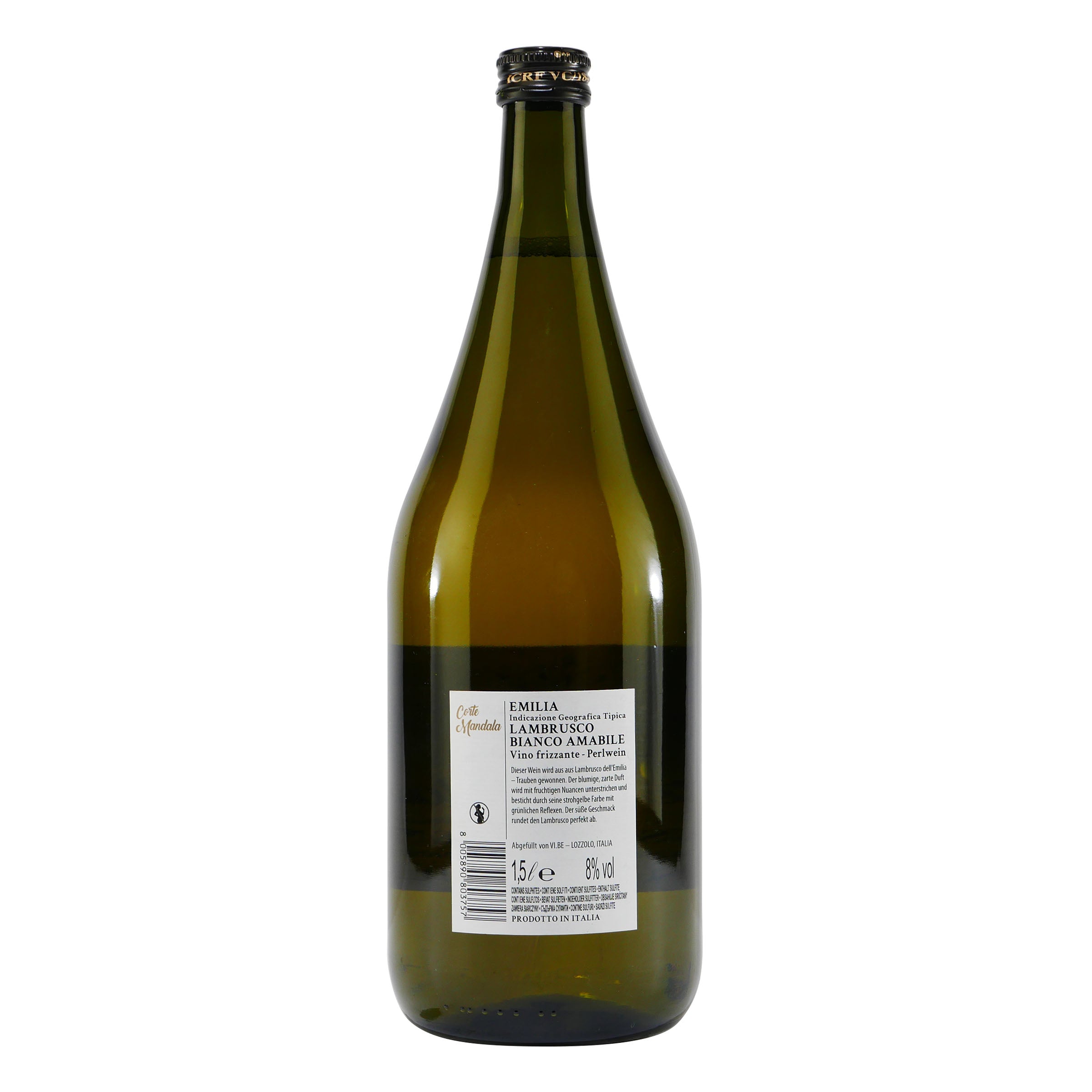 Corte Mandala Lambrusco Bianco -lieblich- (6 x 1,5L)