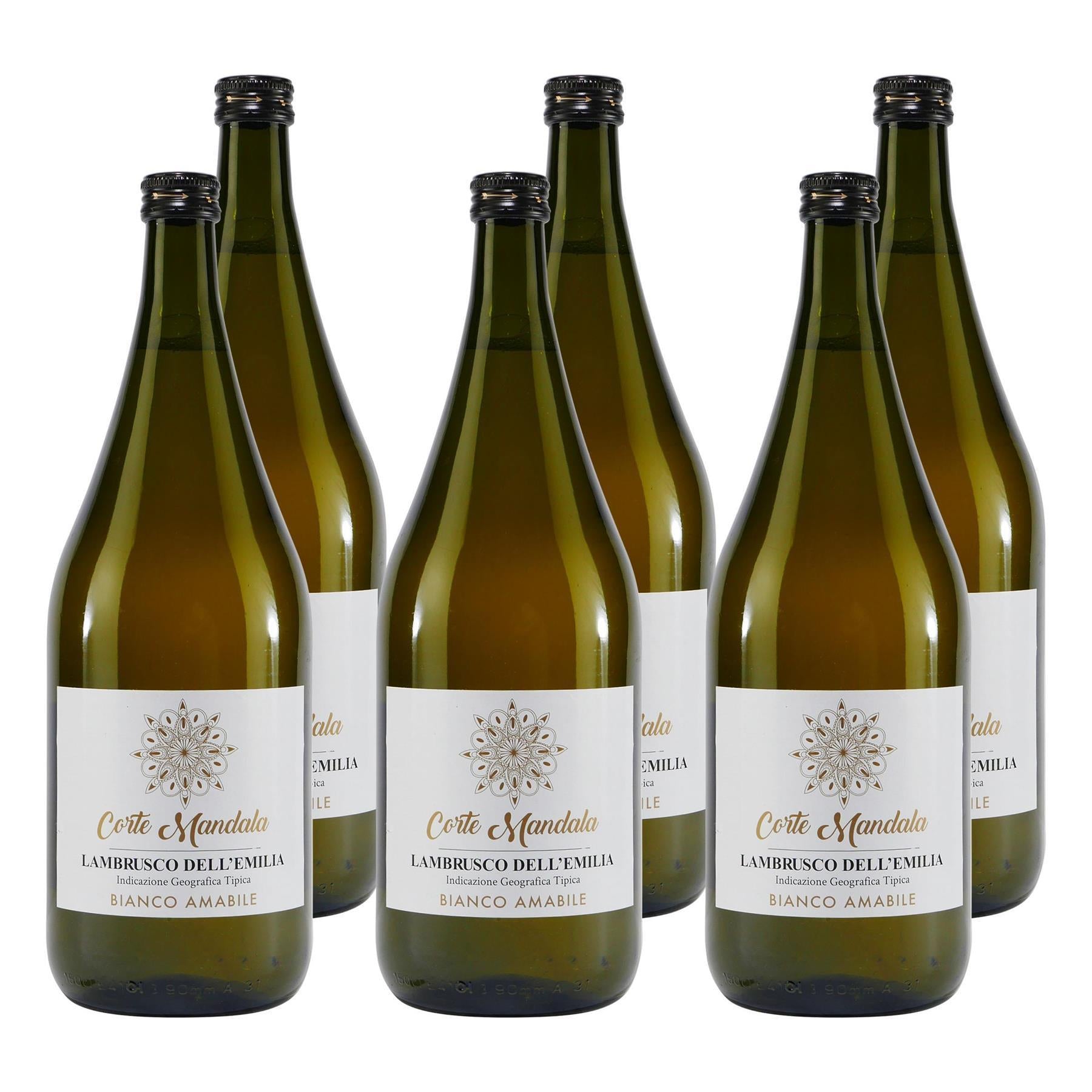 Corte Mandala Lambrusco Bianco -lieblich- (6 x 1,5L)