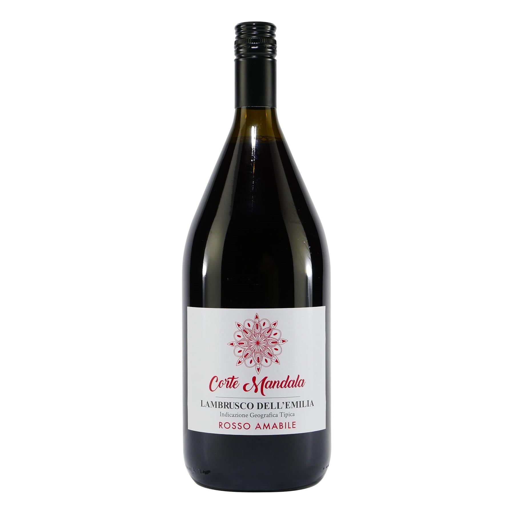 Corte Mandala Lambrusco Rosso -lieblich- 1,5L
