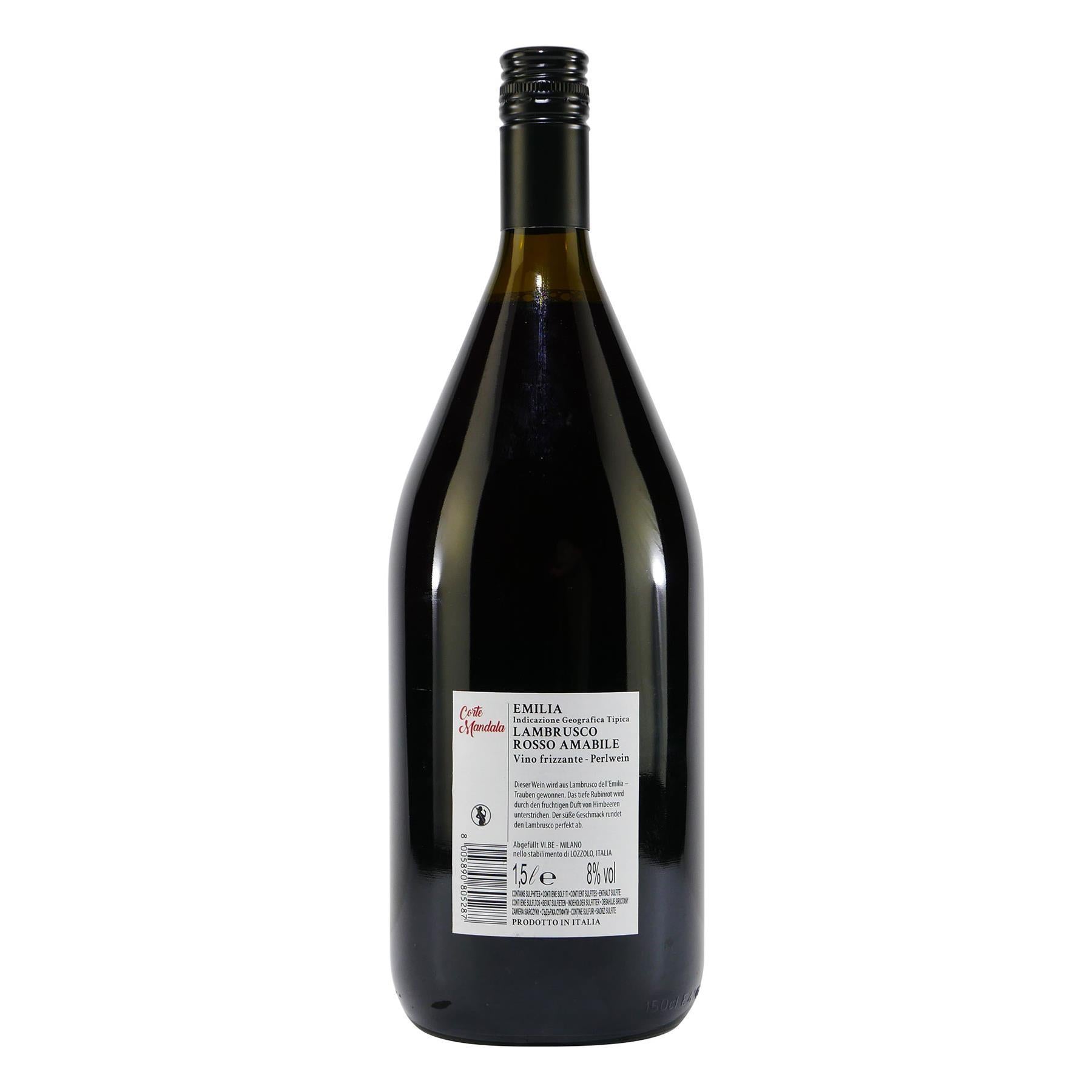 Corte Mandala Lambrusco Rosso -lieblich- 1,5L