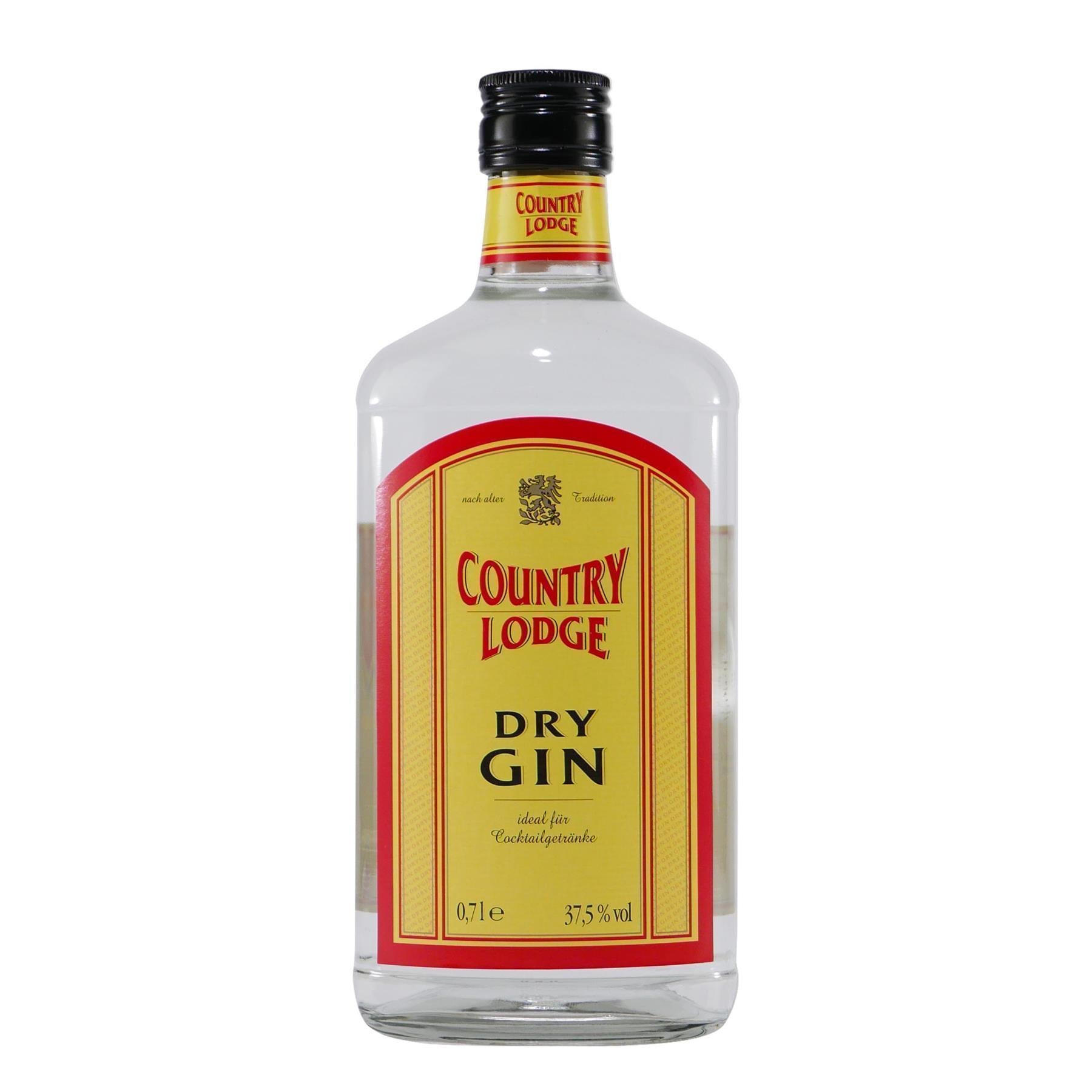 Country Lodge Dry Gin mit Geschenk-Holzkiste