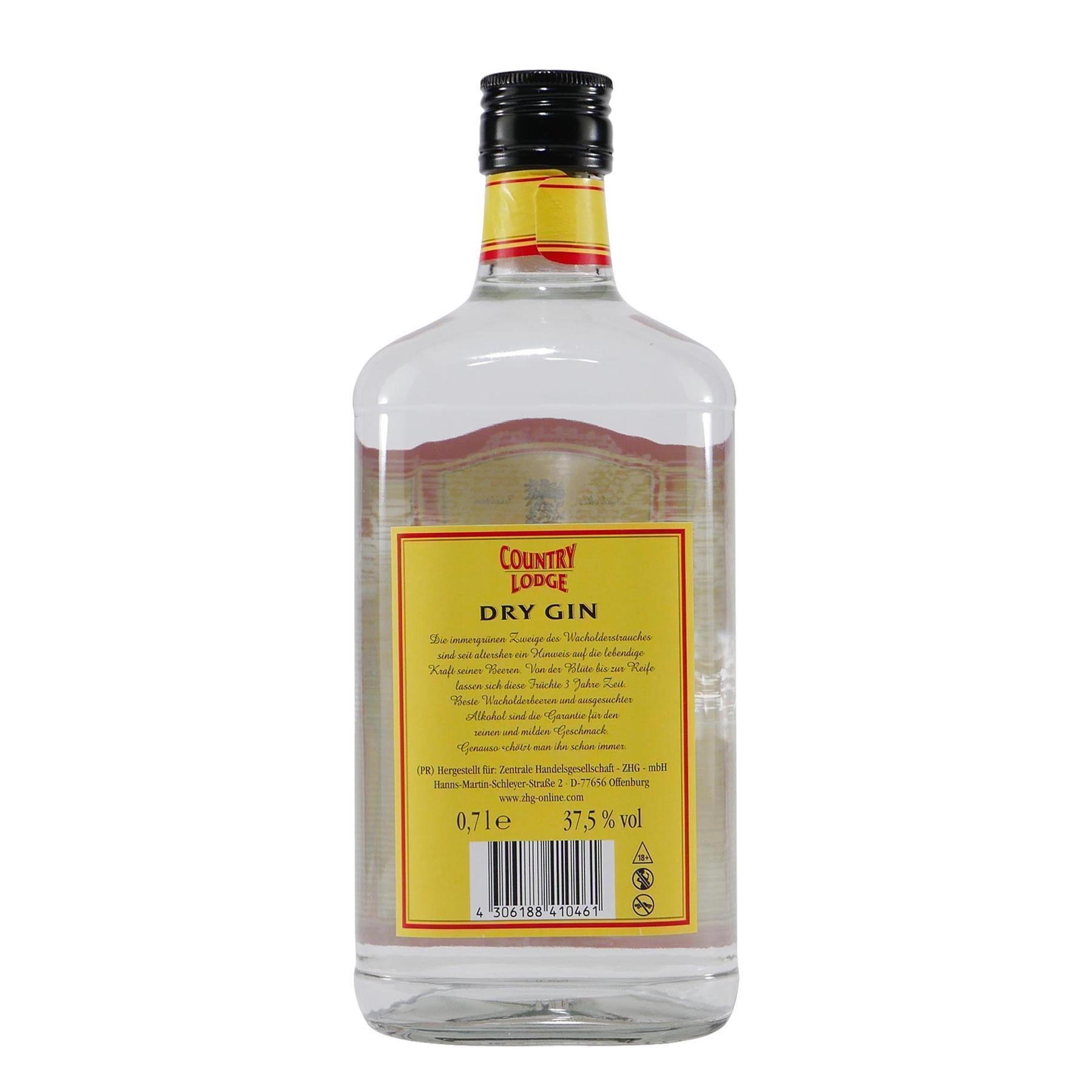 Country Lodge Dry Gin mit Geschenk-Holzkiste