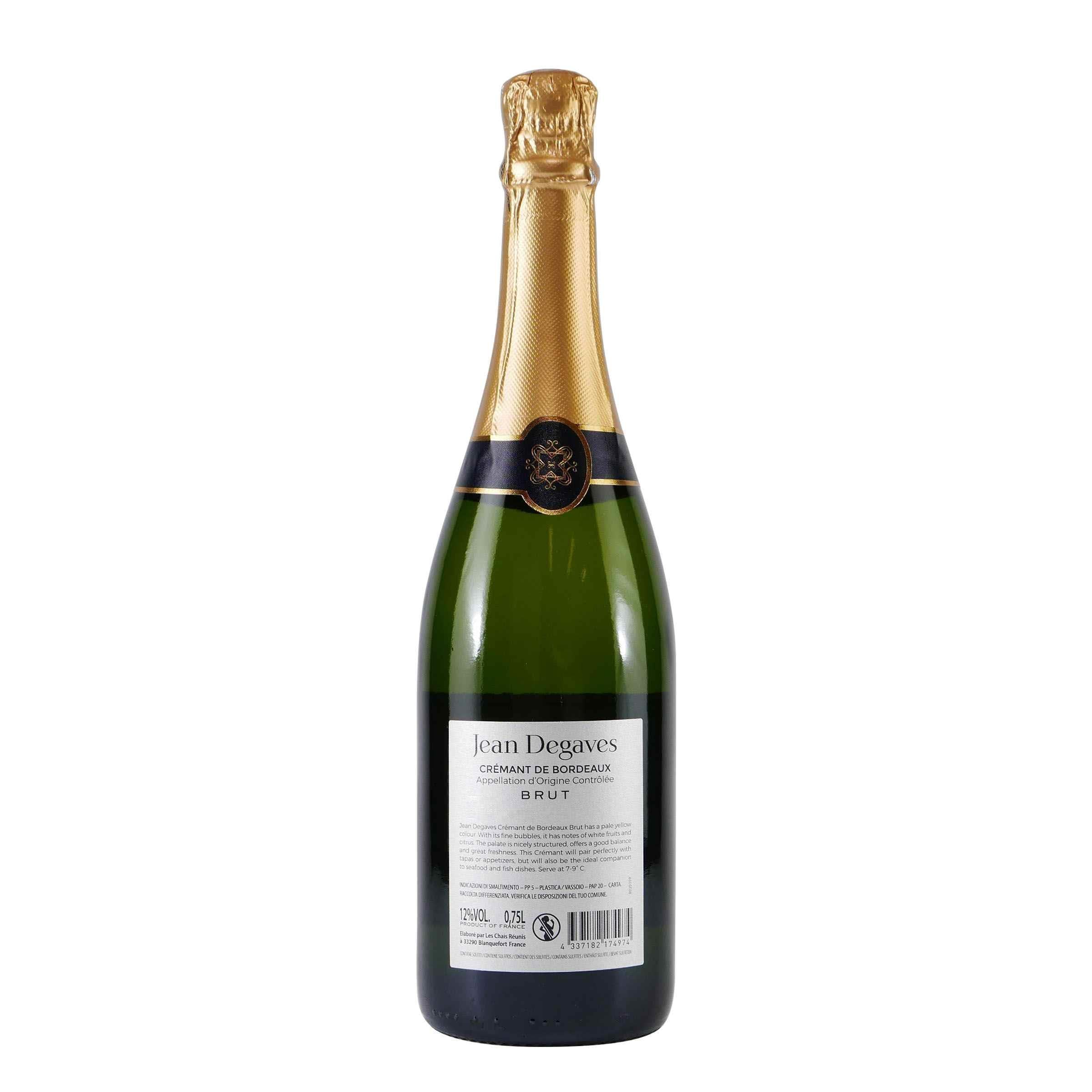 Jean Degaves Crémant de Bordeaux Brut (6 x 0,75L)
