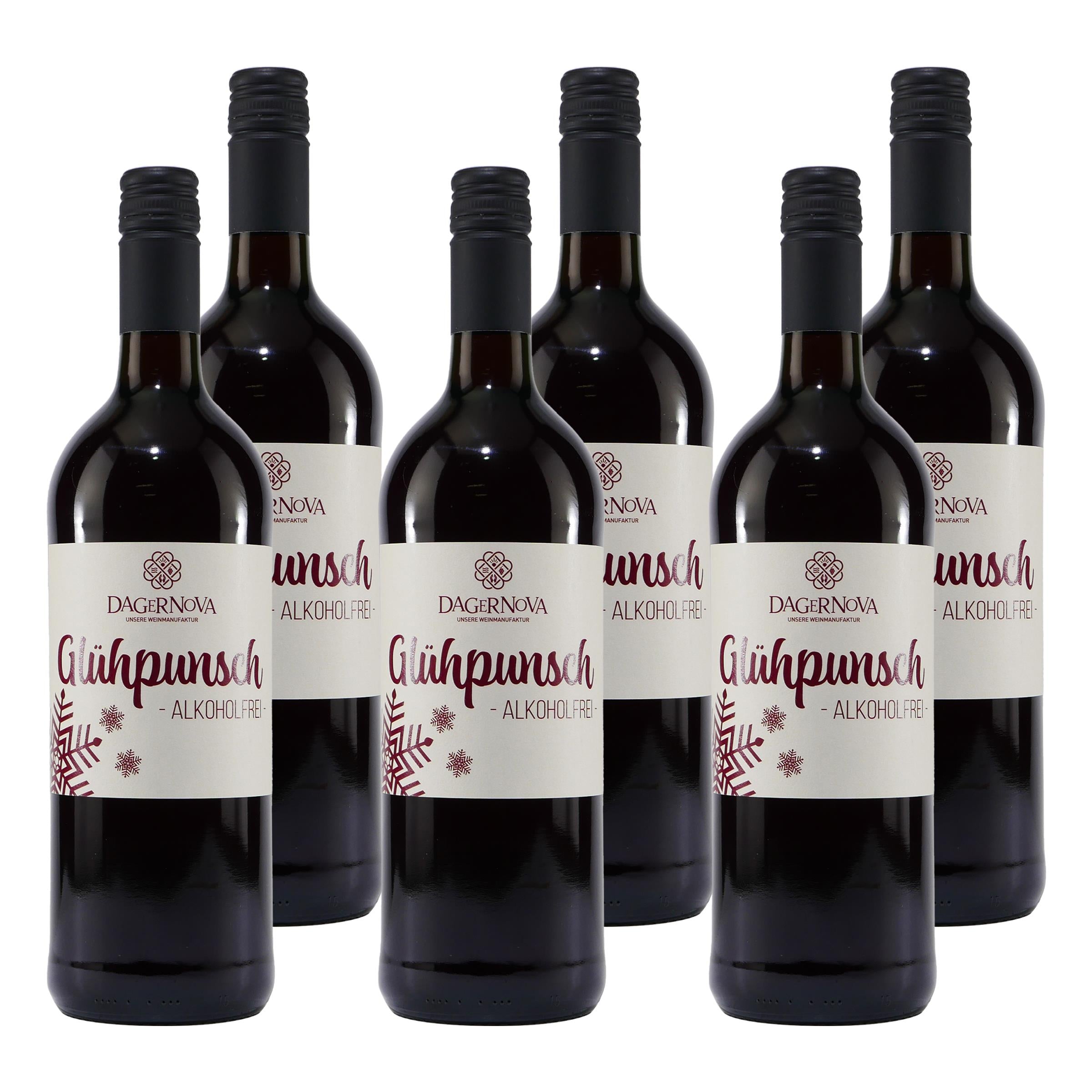 Dagernova Glühpunsch -Alkoholfrei- (6 x 1,0L)