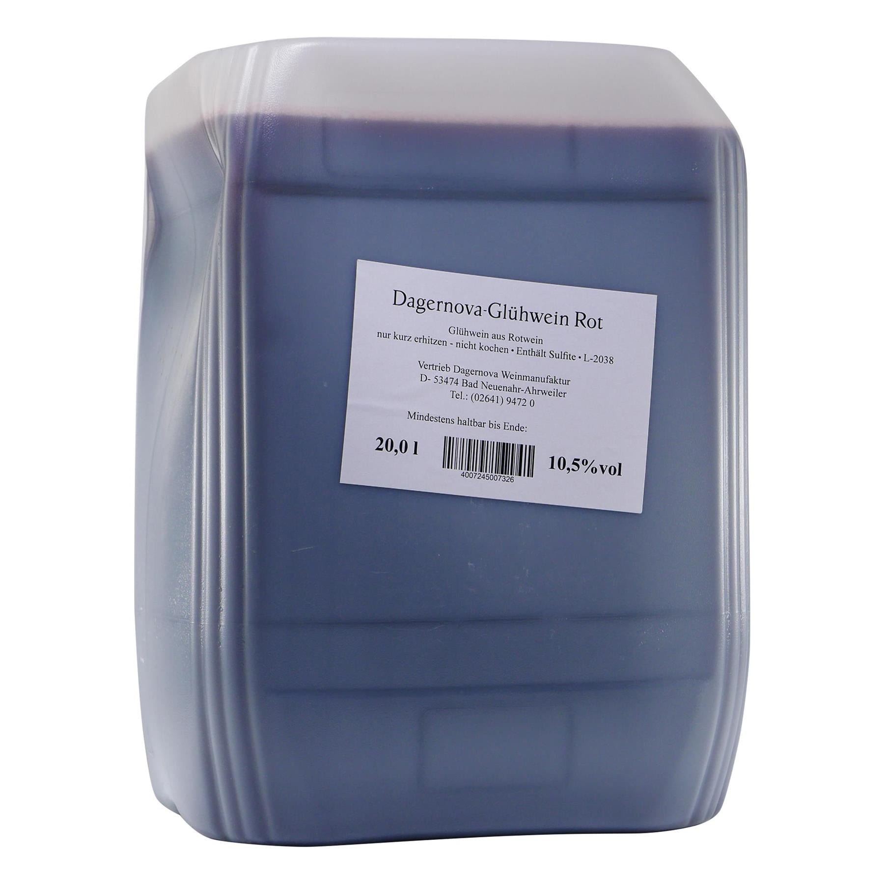 Dagernova Glühwein Rot 20L