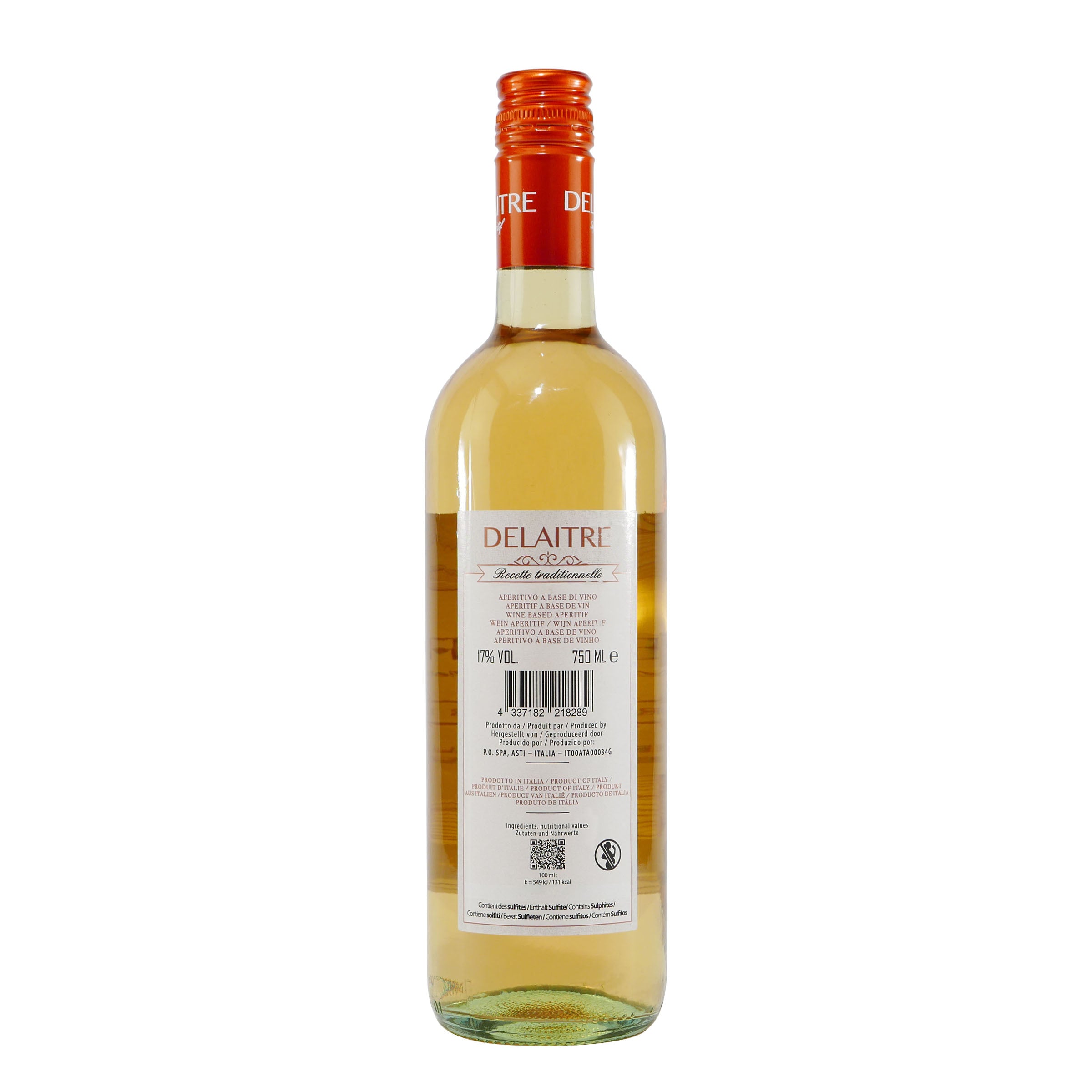 Delaitre Aperitivo mit Geschenk-Holzkiste