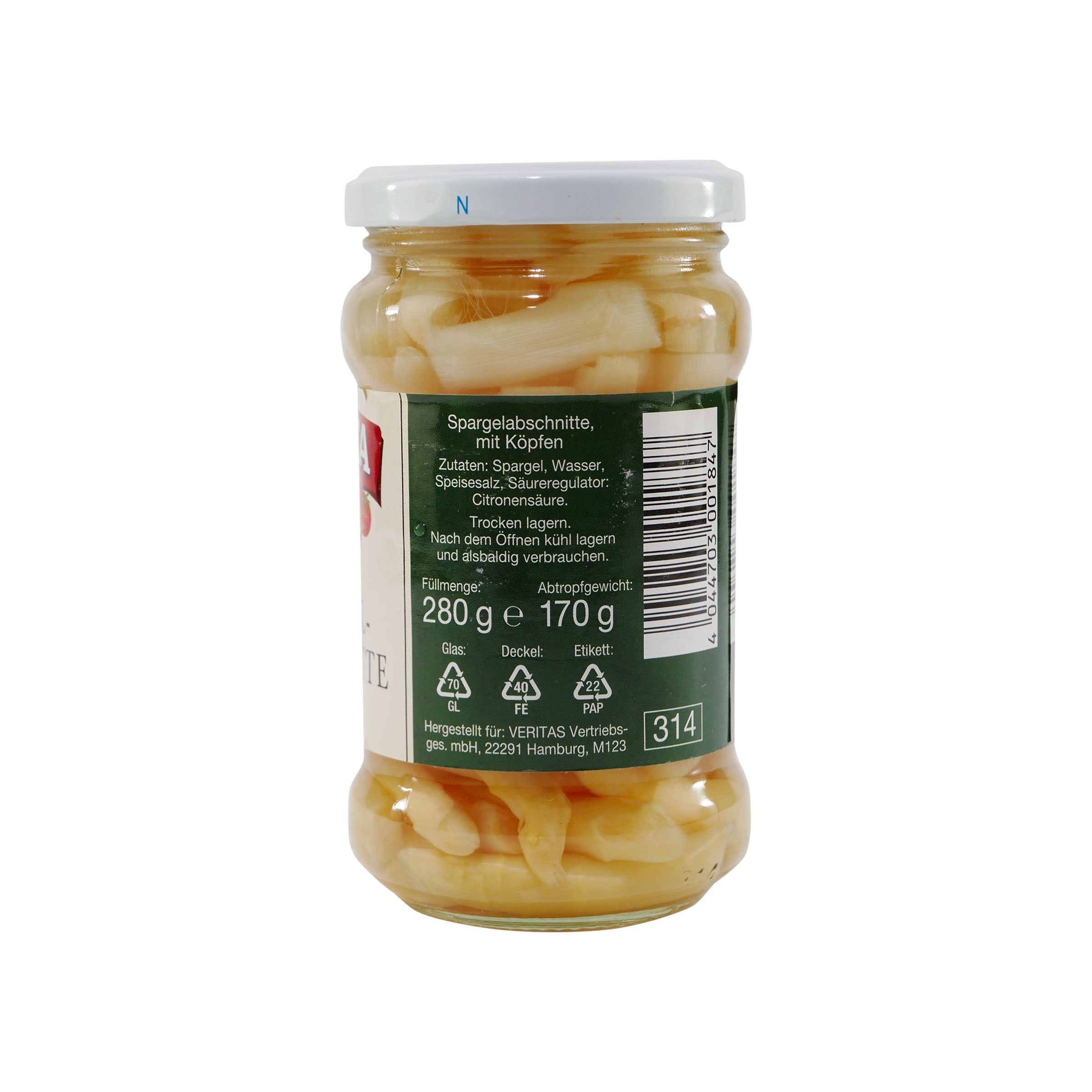 Delta Spargelabschnitte (12 x 280g)