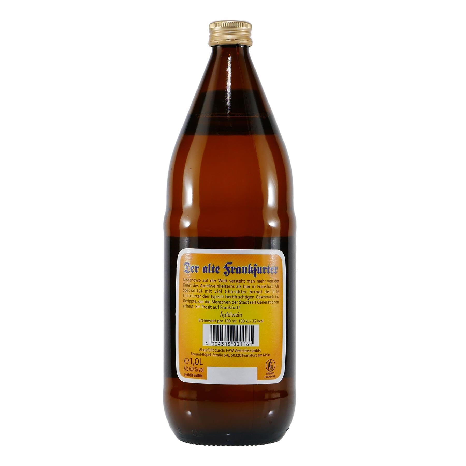 Der alte Frankfurter Äpfelwein (6 x 1,0L)
