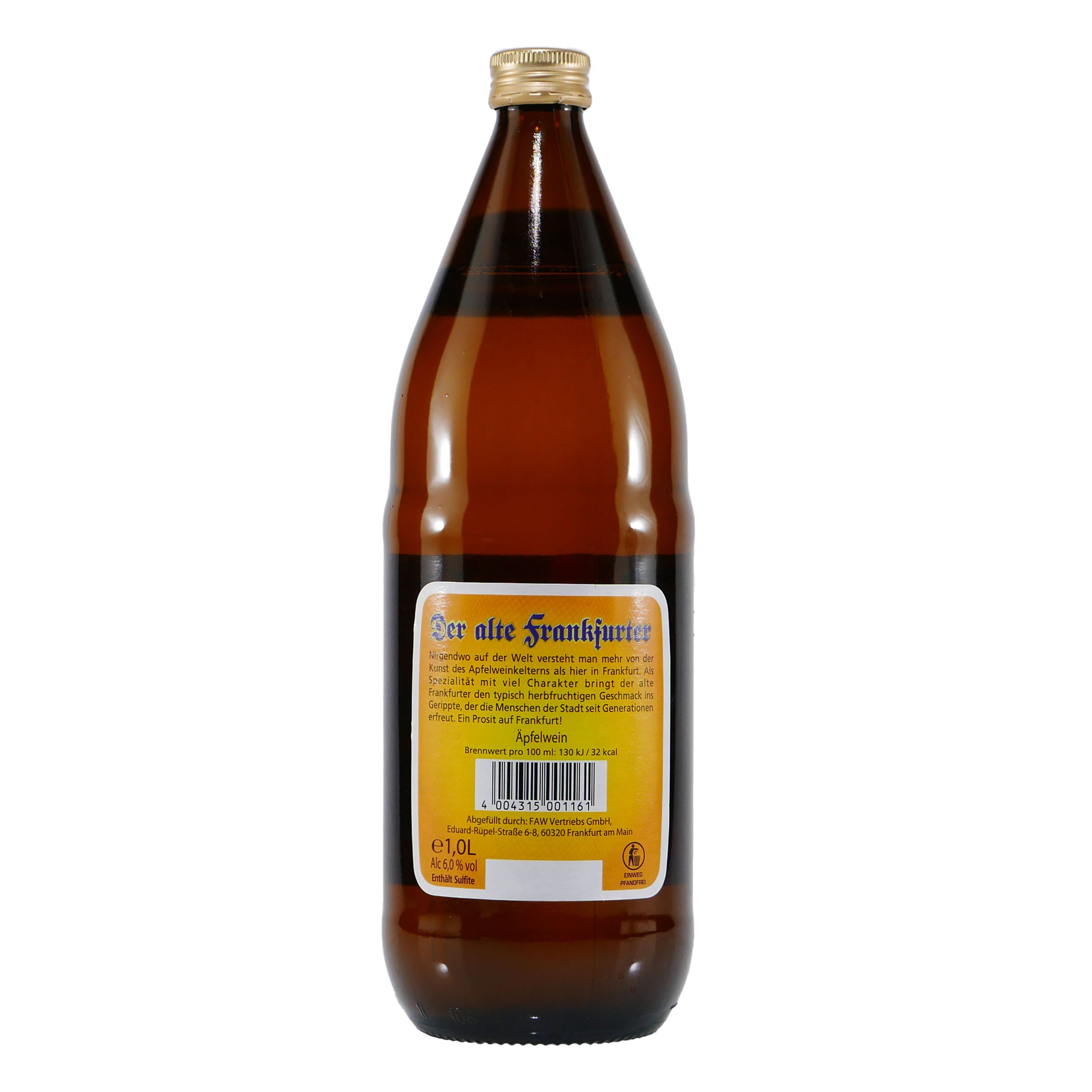 Der alte Frankfurter Äpfelwein (6 x 1,0L)
