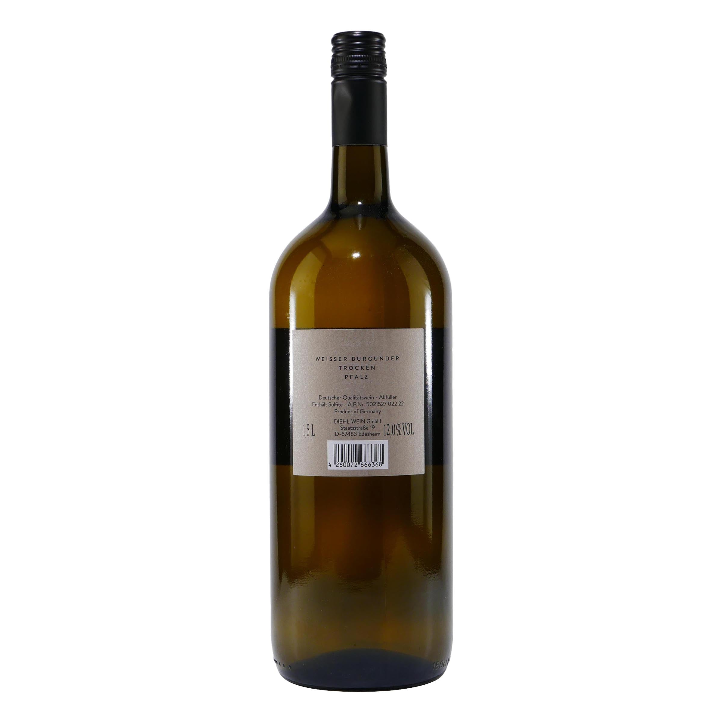 Diehl Weisser Burgunder -trocken- 1,5L
