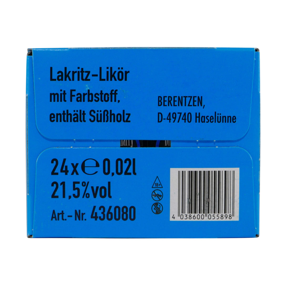 Dirty Harry Lakritz-Likör (24 x 0,02L)