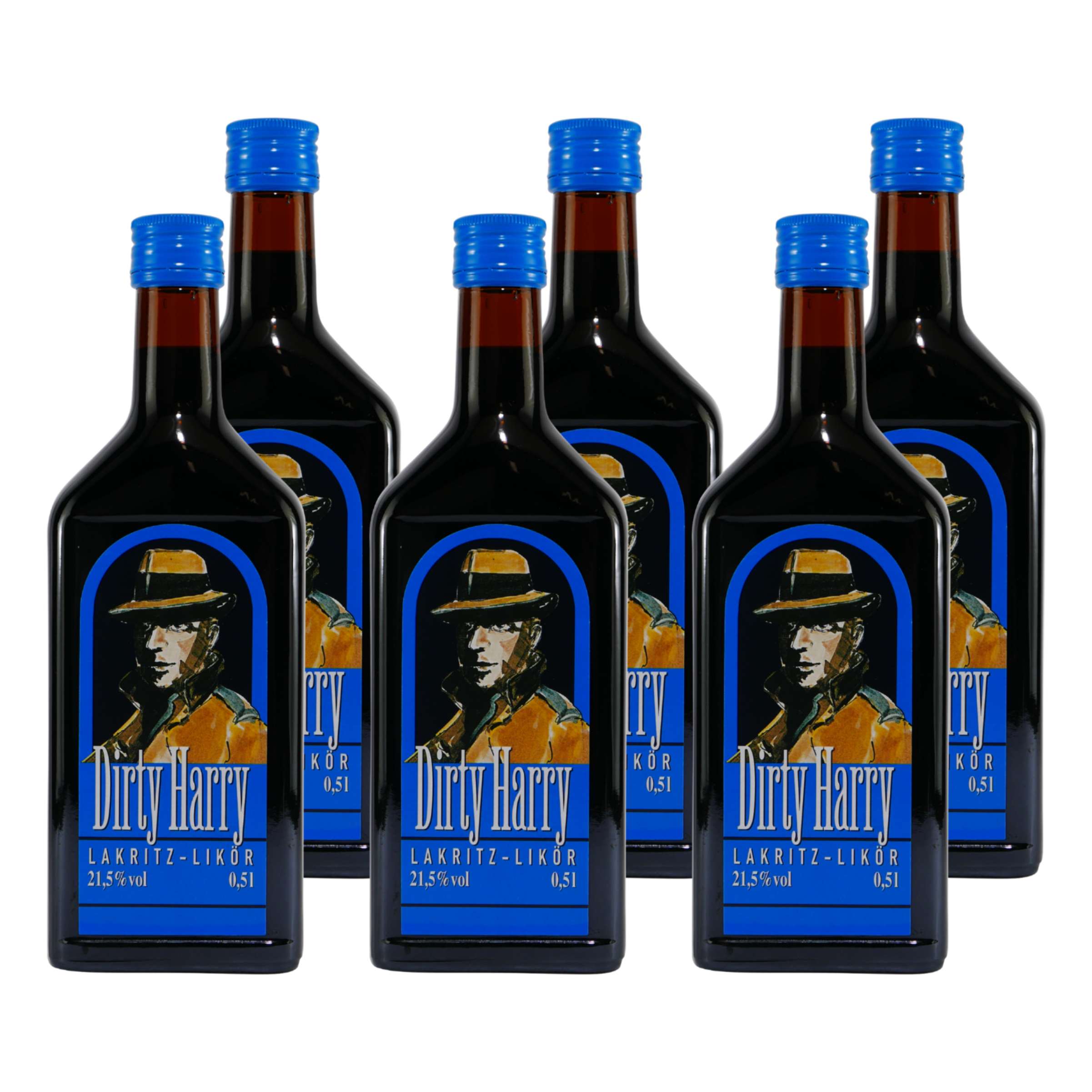 Dirty Harry Lakritz-Likör (6 x 0,5L)