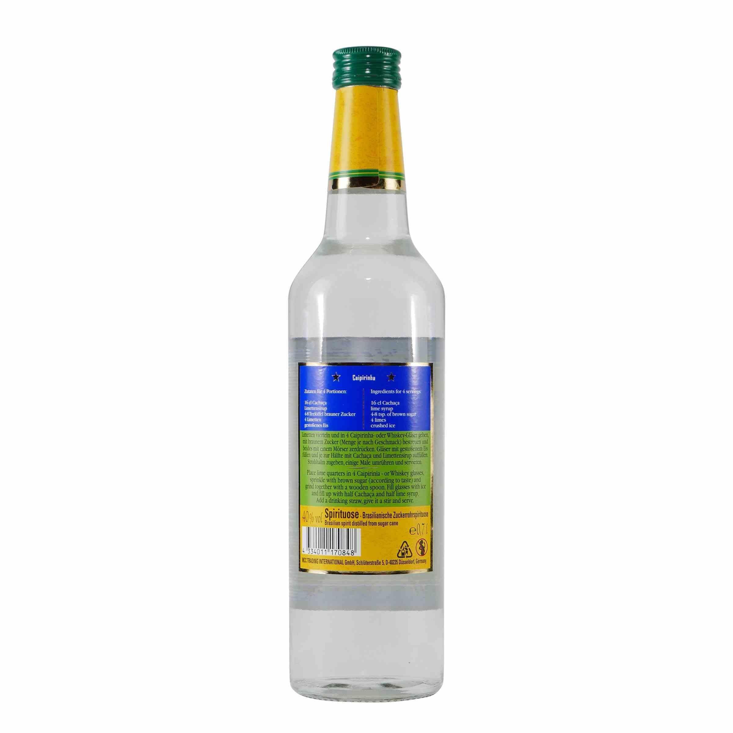 Don Diego Cachaça mit Geschenk-Holzkiste