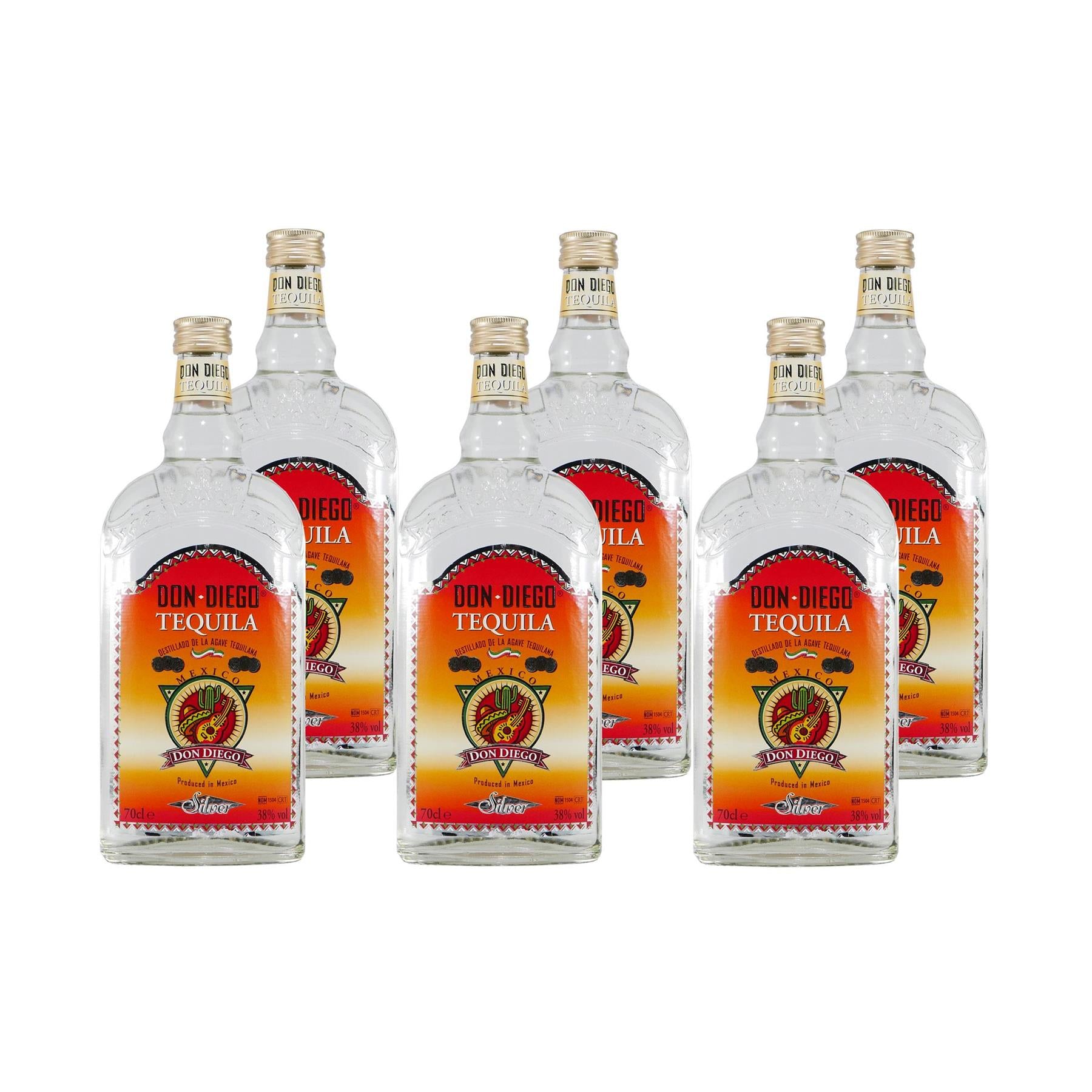 Don Diego Tequila Silver (6 x 0,7L)