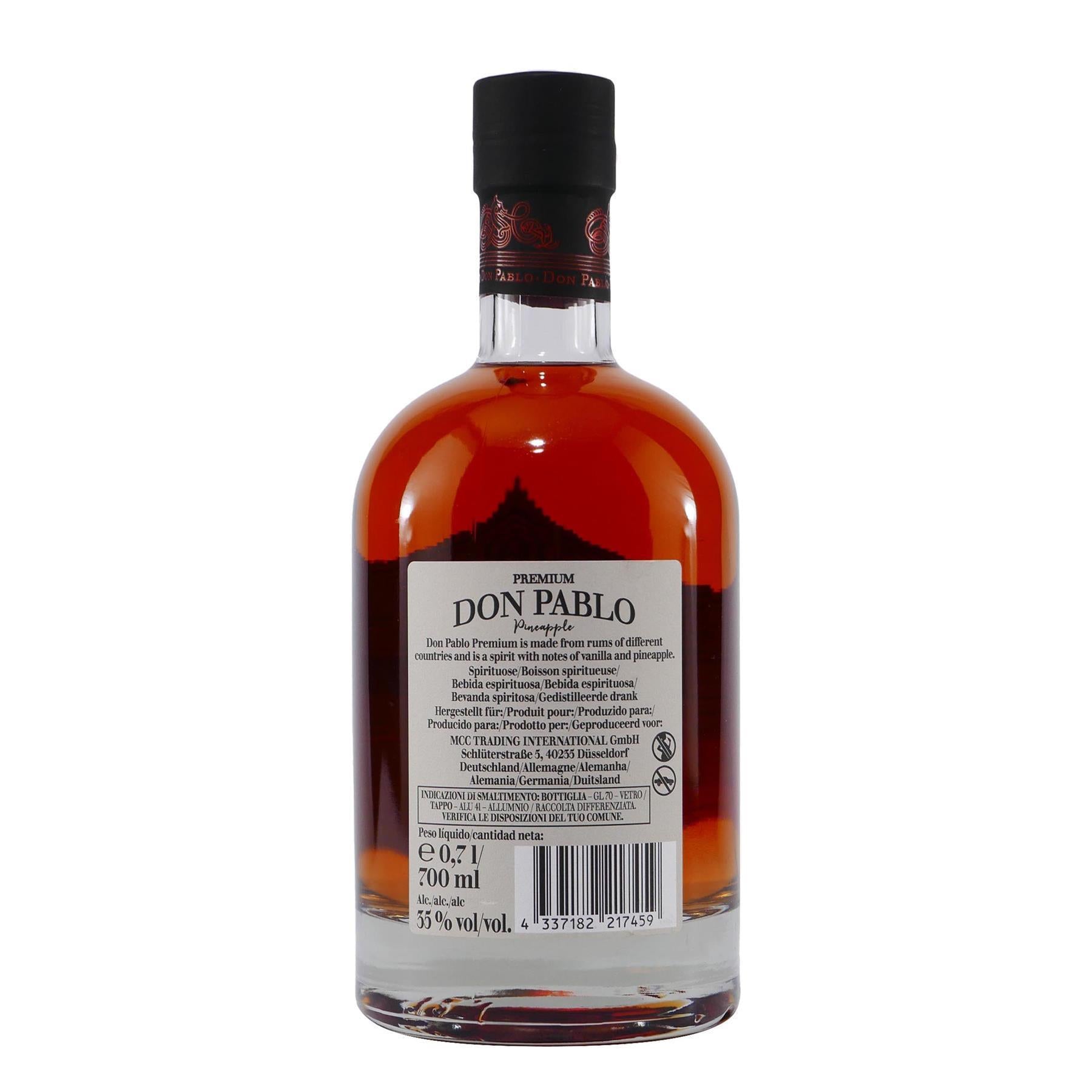 Don Pablo Pineapple Spirit Drink (6 x 0,7L)