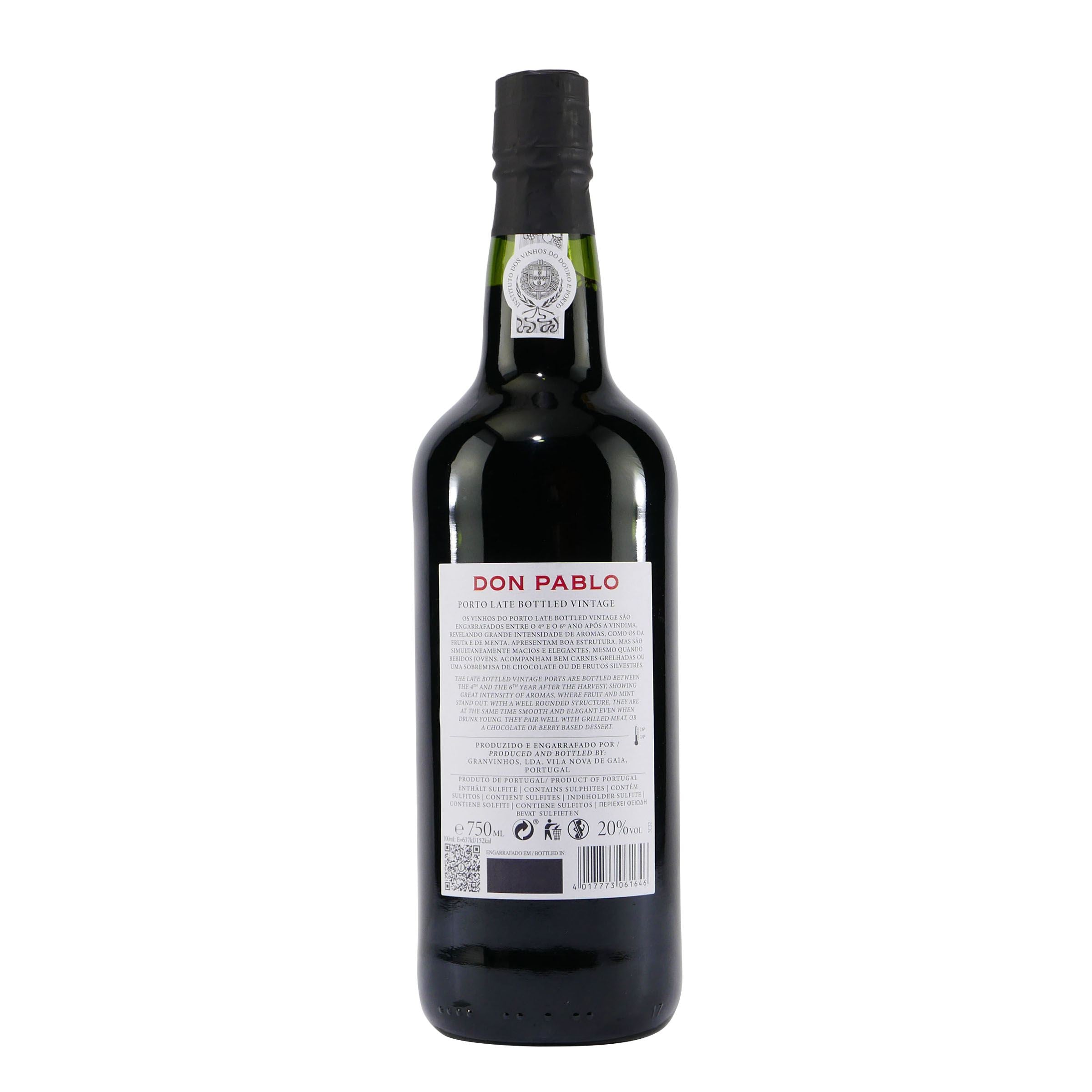 Don Pablo Portwein LBV mit Geschenk-Holzkiste