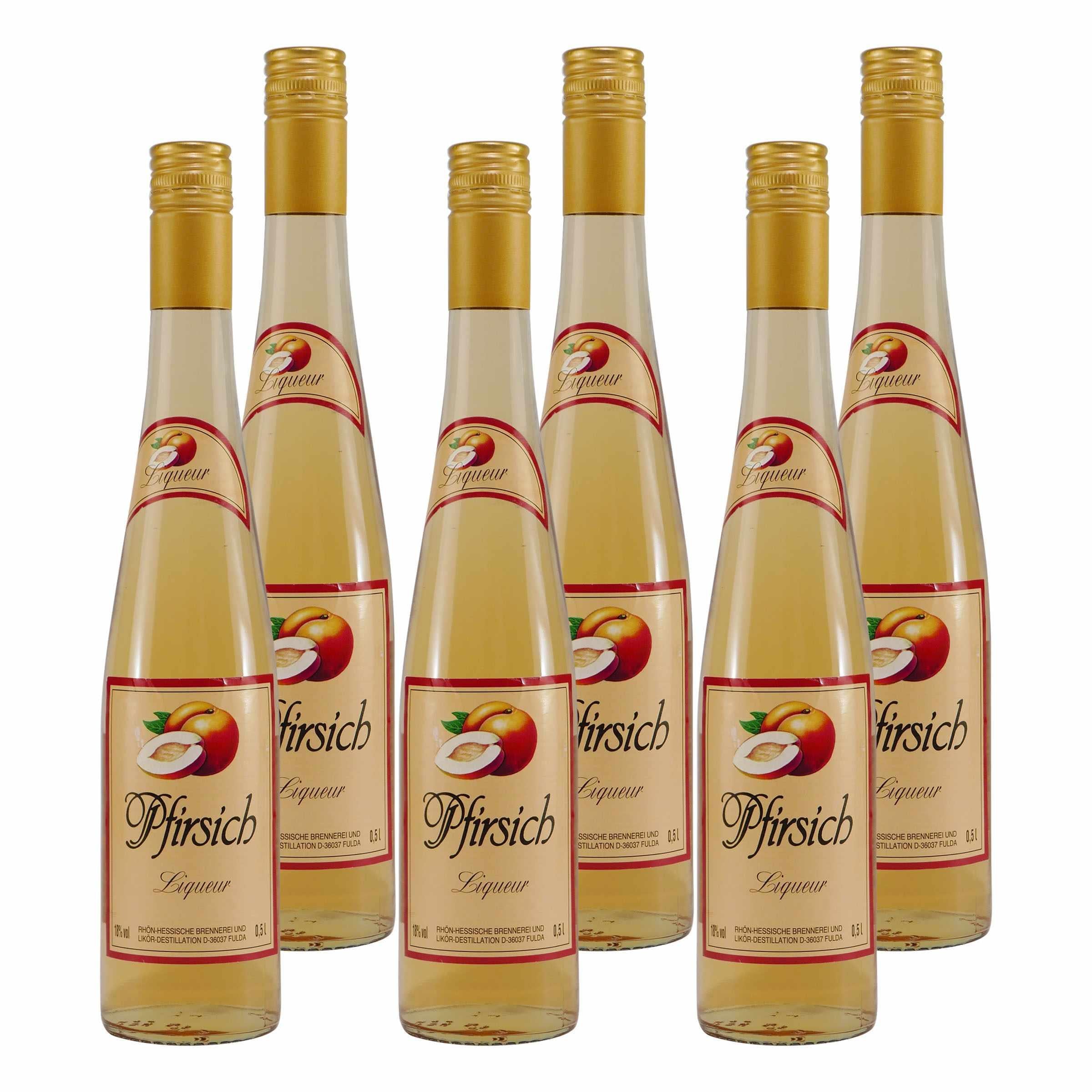 Dworzak´s Pfirsich Liqueur (6 x 0,5L)