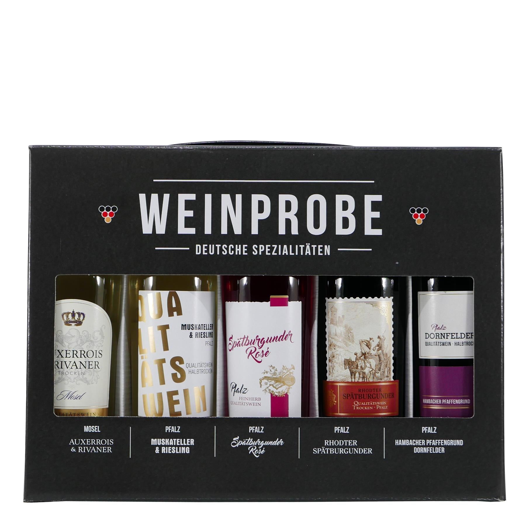 WEINPROBE - Deutsche Spezialitäten (5 x 0,25L)