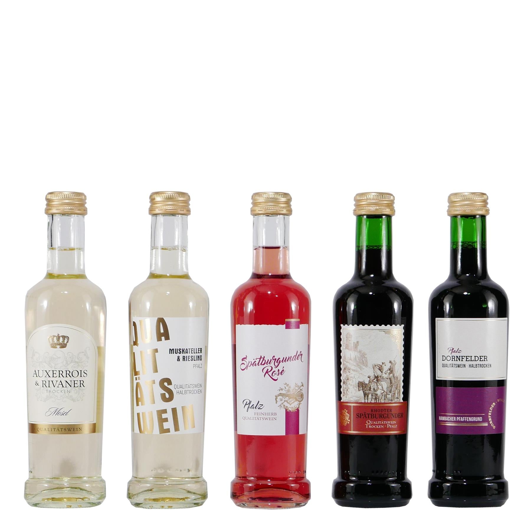 WEINPROBE - Deutsche Spezialitäten (5 x 0,25L)