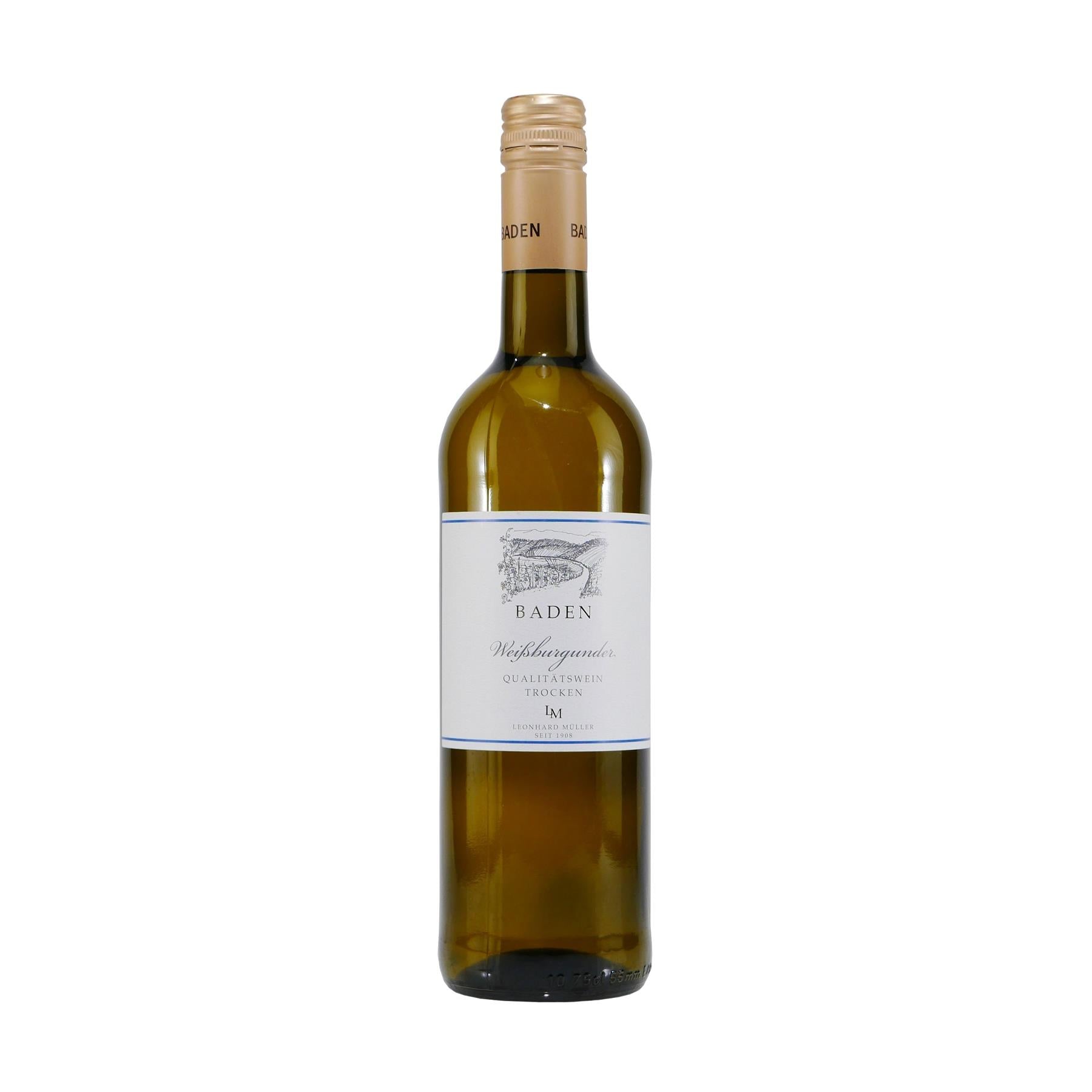 Leonhard Müller Weißburgunder - Weißwein Baden (6 x 0,75L)