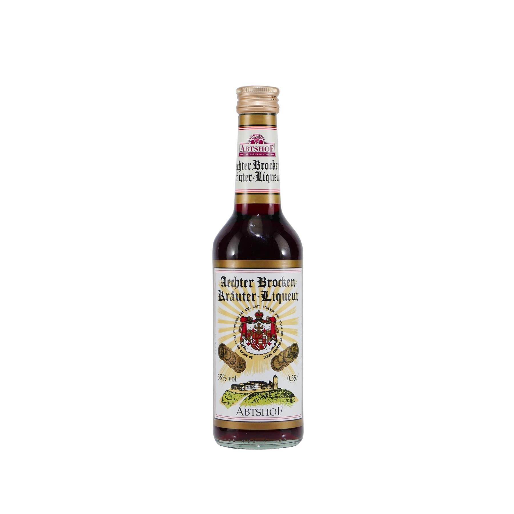 Abtshof Aechter Brocken-Kräuter-Liqueur (6 x 0,35L)