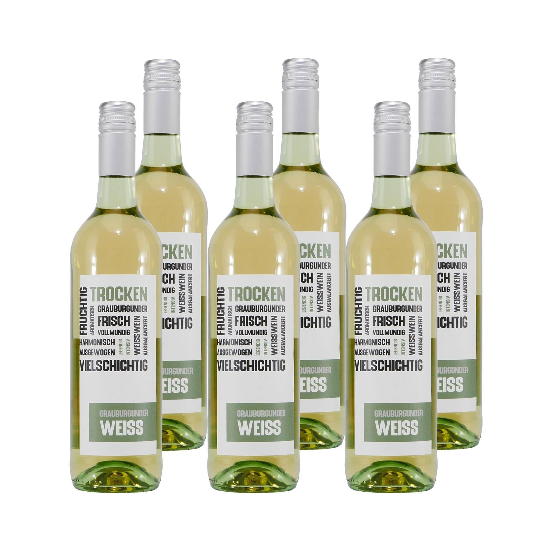 Grauburgunder Weißwein Baden -trocken- (6 x 0,75L)