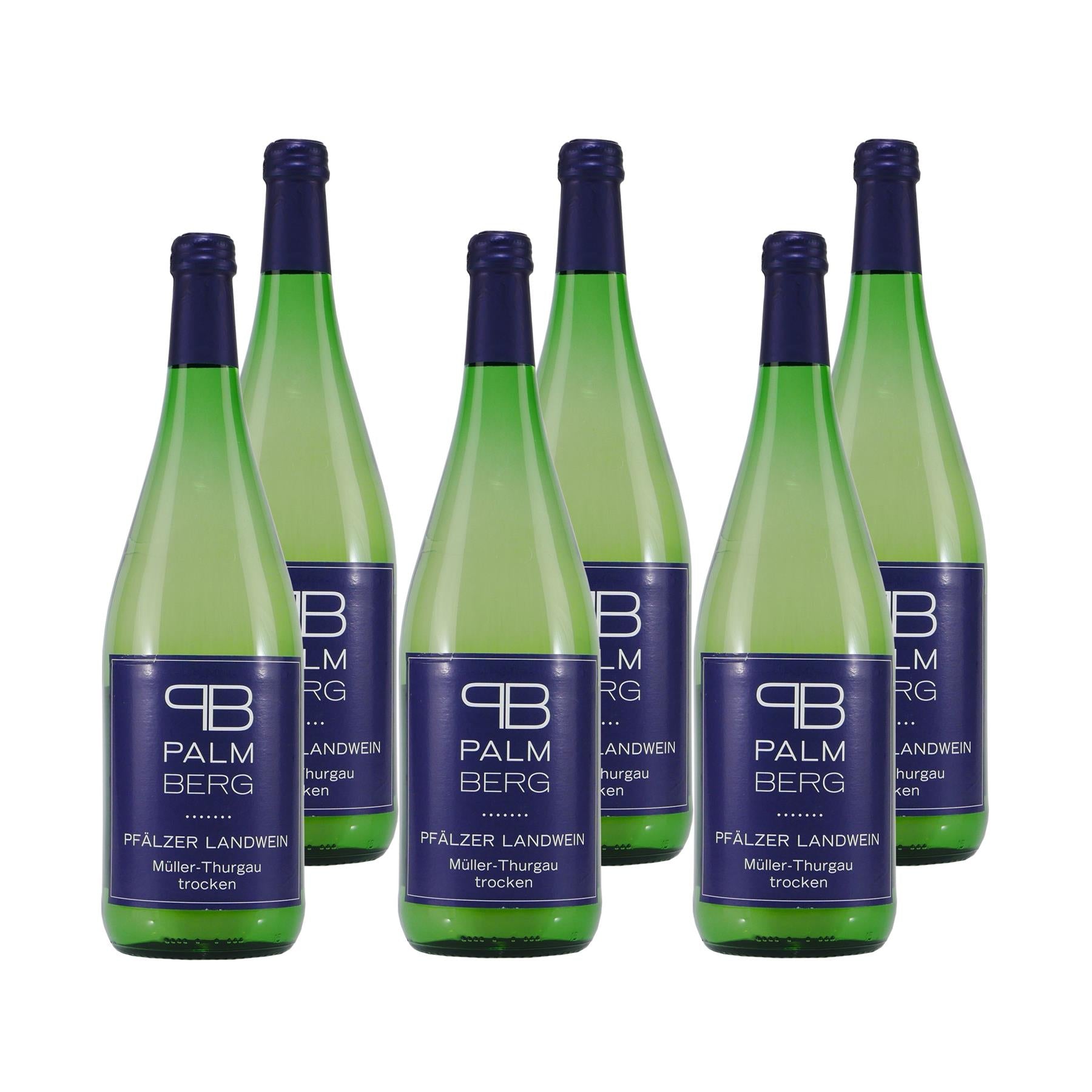 Palmberg Pfälzer Landwein -trocken- (6 x 1,0L)