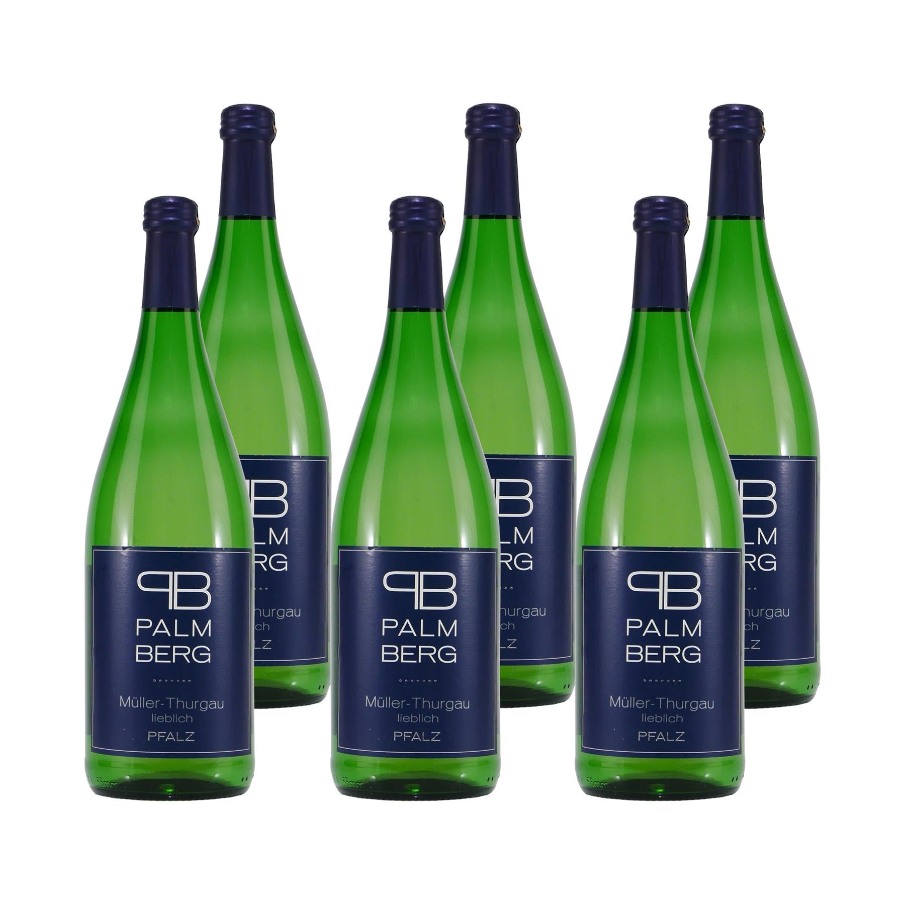 Palmberg Müller-Thurgau QbA -lieblich- (6 x 1,0L)