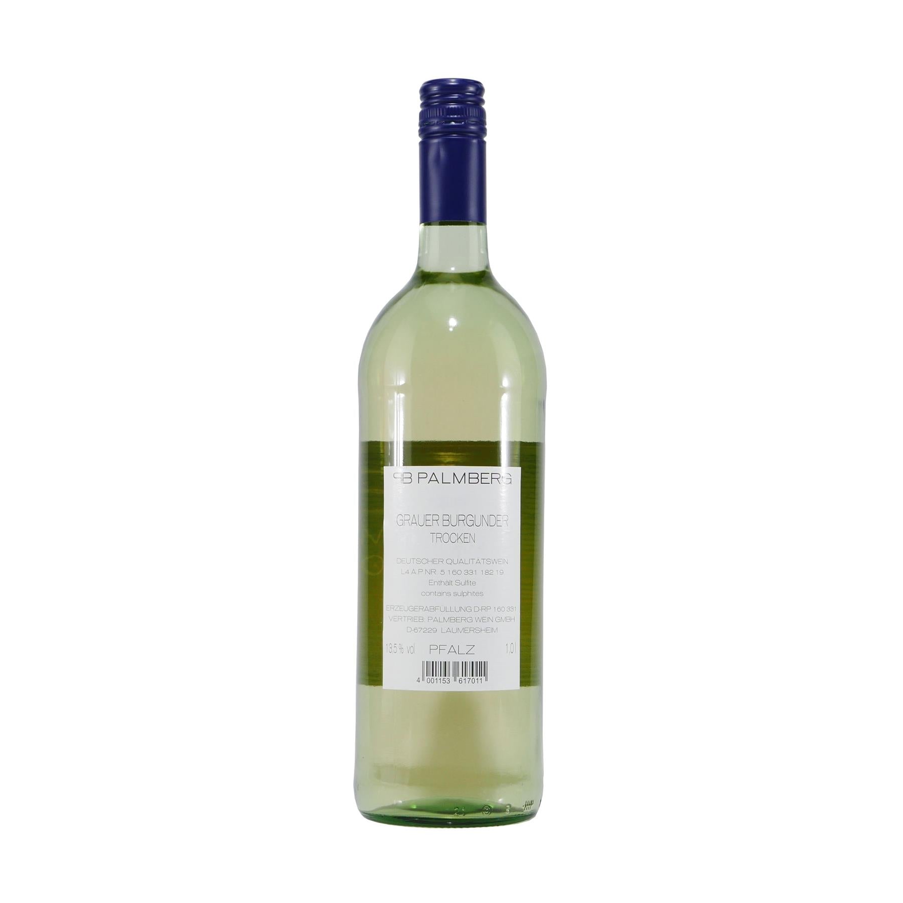 Palmberg Grauer Burgunder QbA -trocken- (6 x 1,0L)