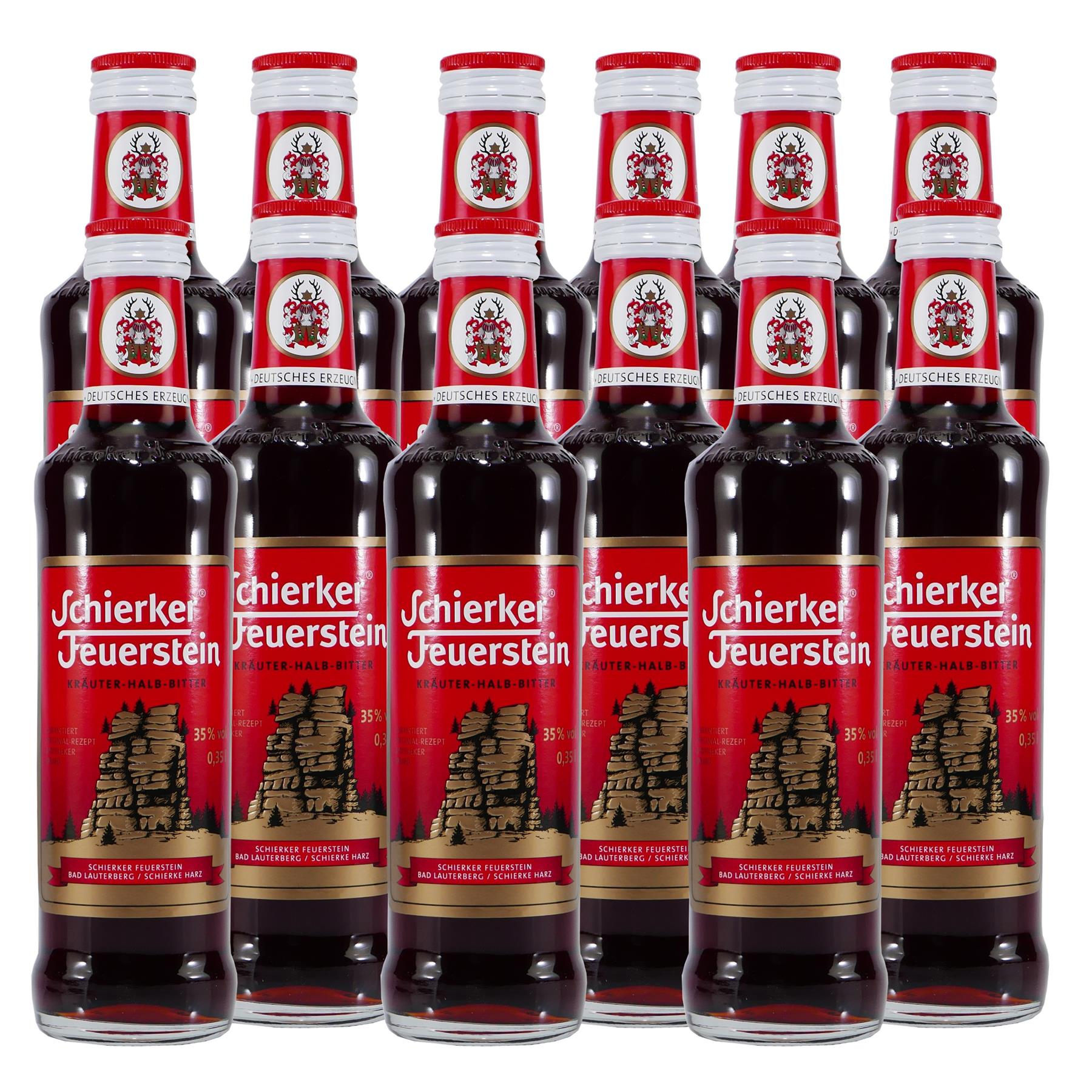 Schierker Feuerstein Kräuterlikör (12 x 0,35L)