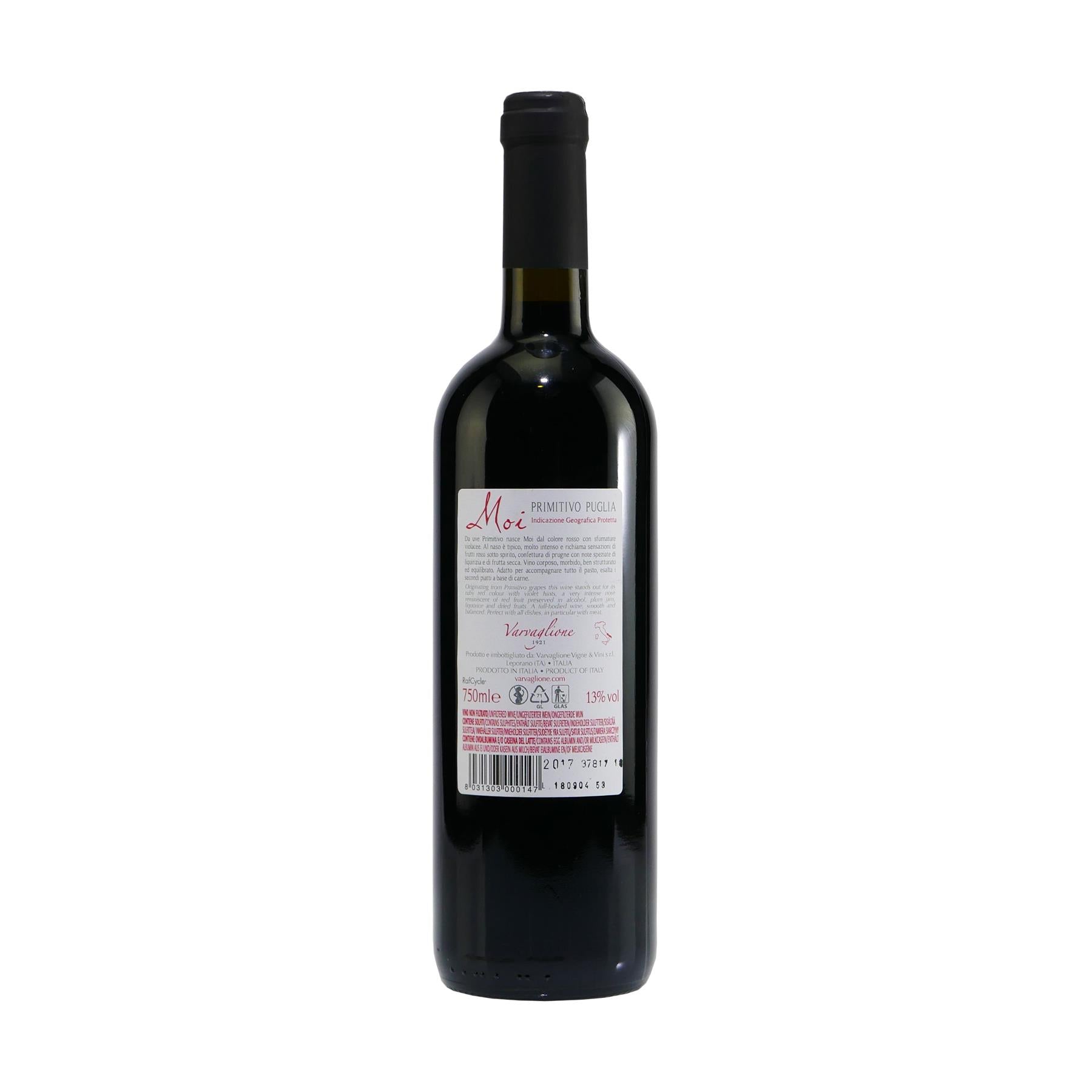 Moi Primitivo Puglia IGT Italien -trocken-