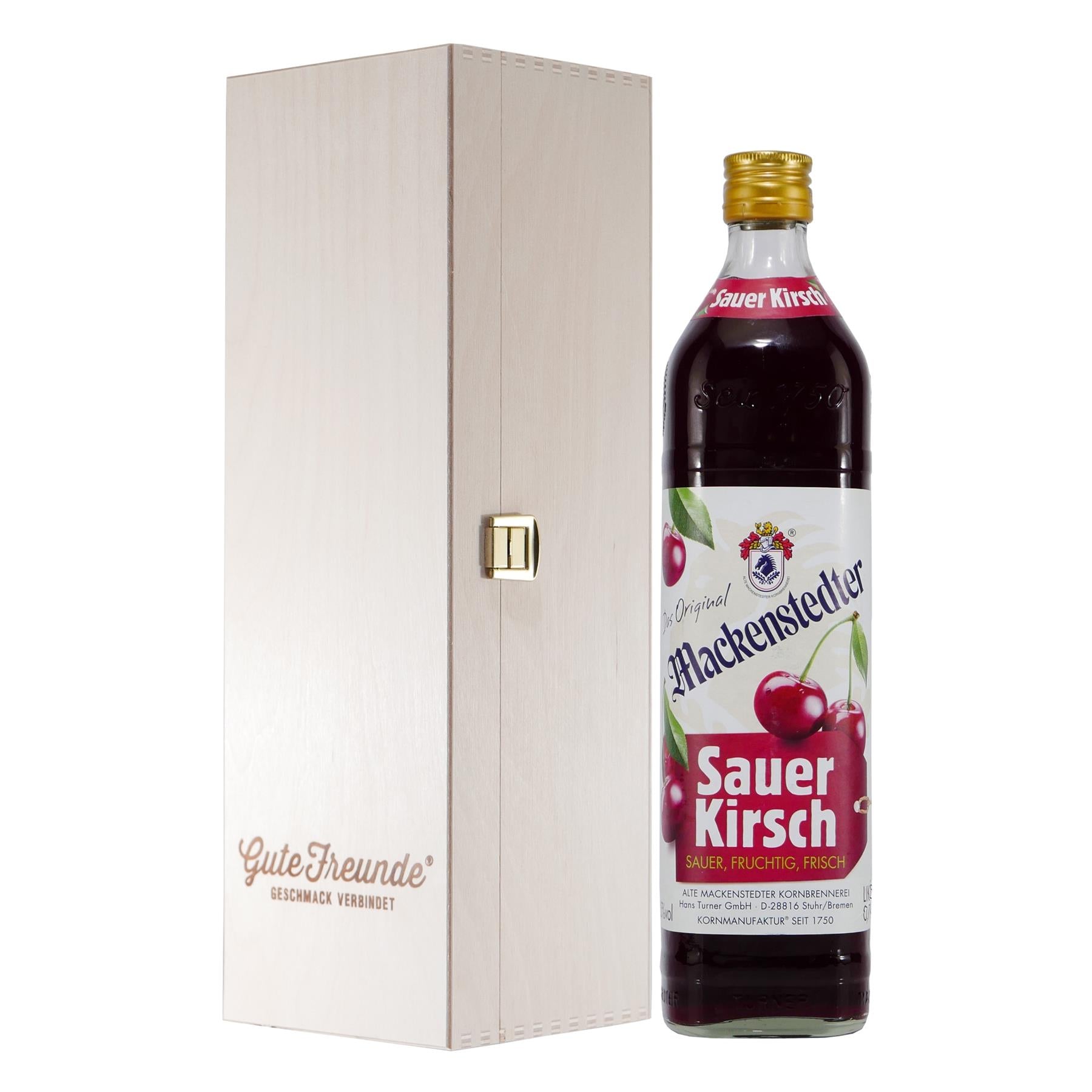 Mackenstedter Sauer Kirsch Likör mit HK