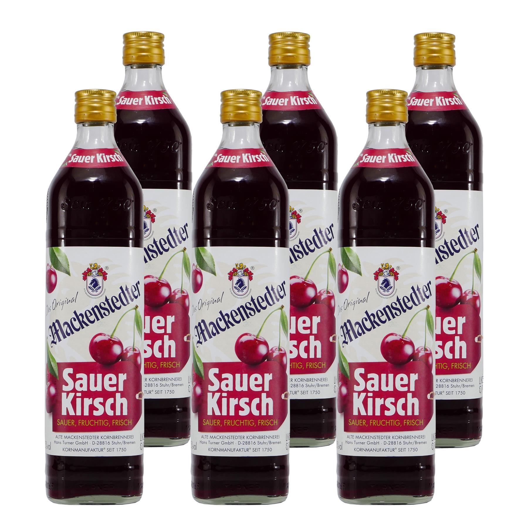Mackenstedter Sauer Kirsch Likör (6 x 0,7L)