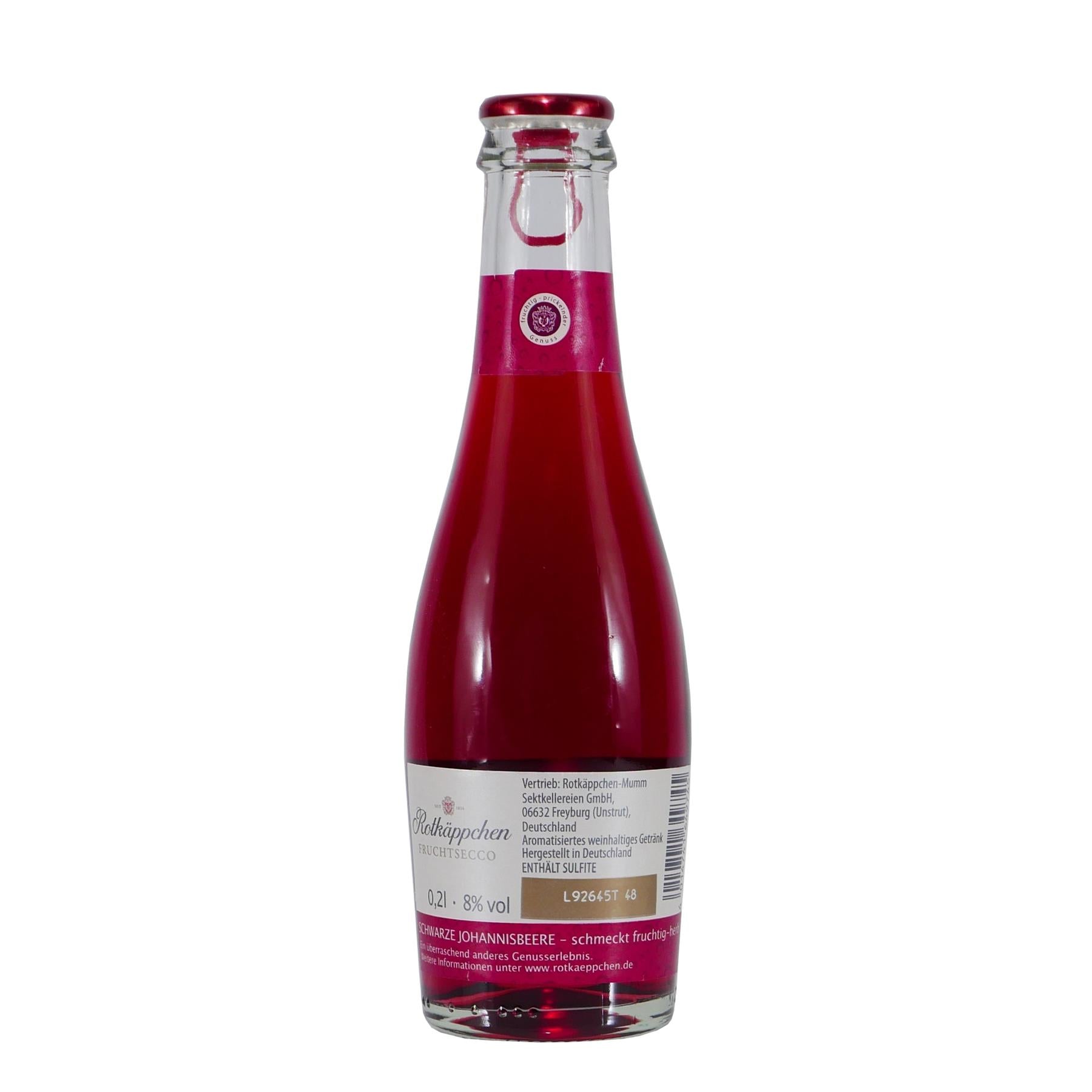 Rotkäppchen Fruchtsecco Schw. Johannisbeere (12 x 0,2L)