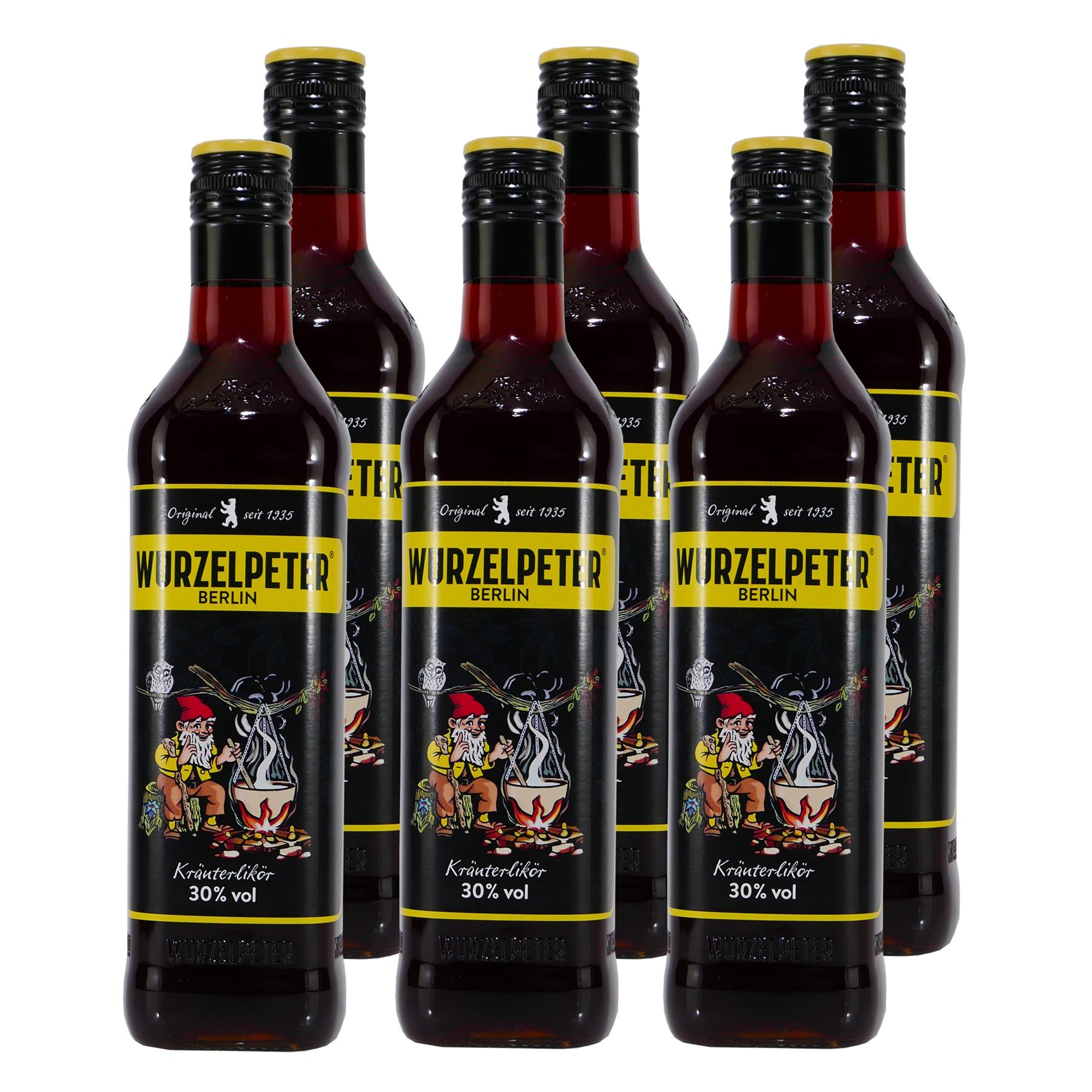 Wurzelpeter - Kräuterlikör (6 x 0,7L)