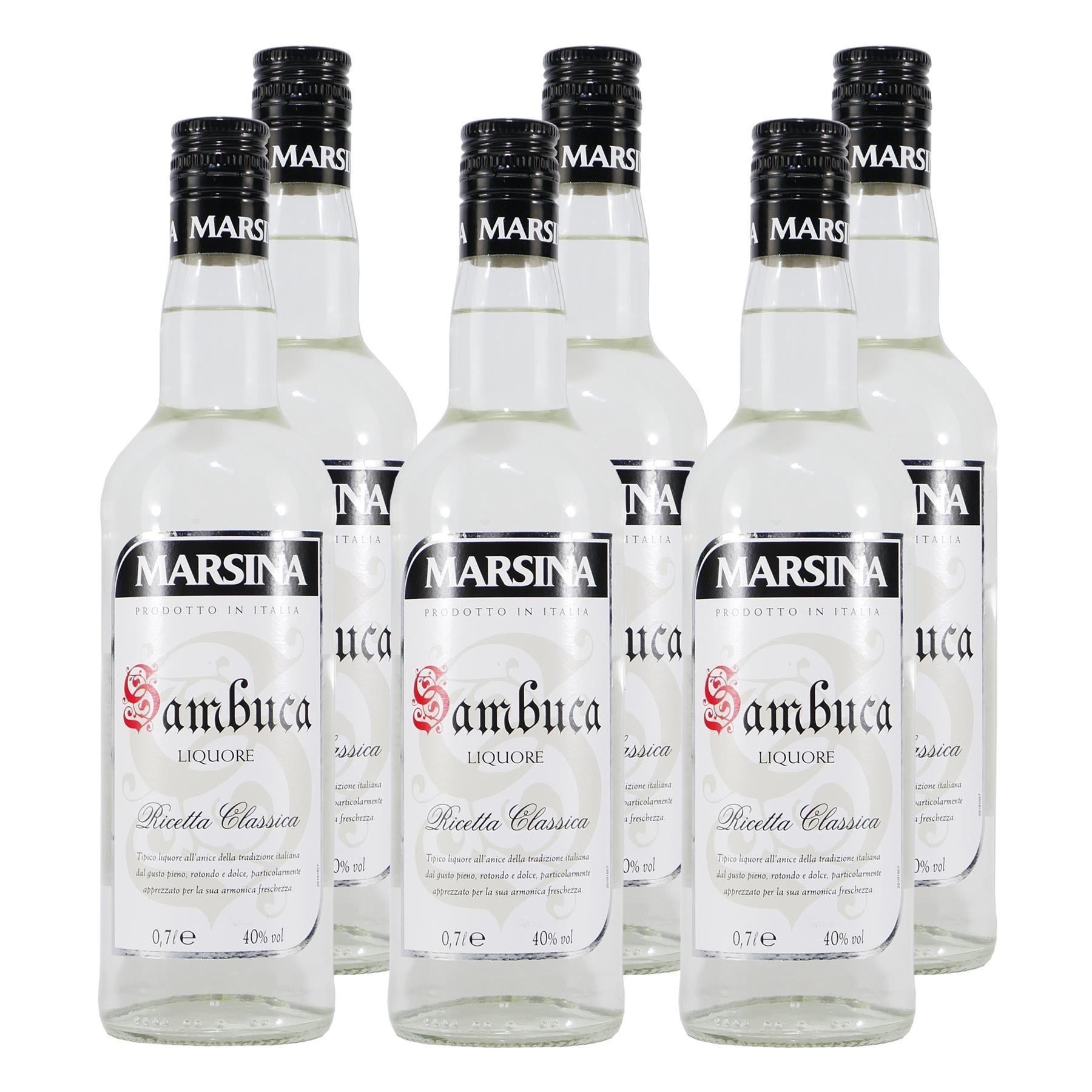 Marsina Sambuca Liquore (6 x 0,7L)