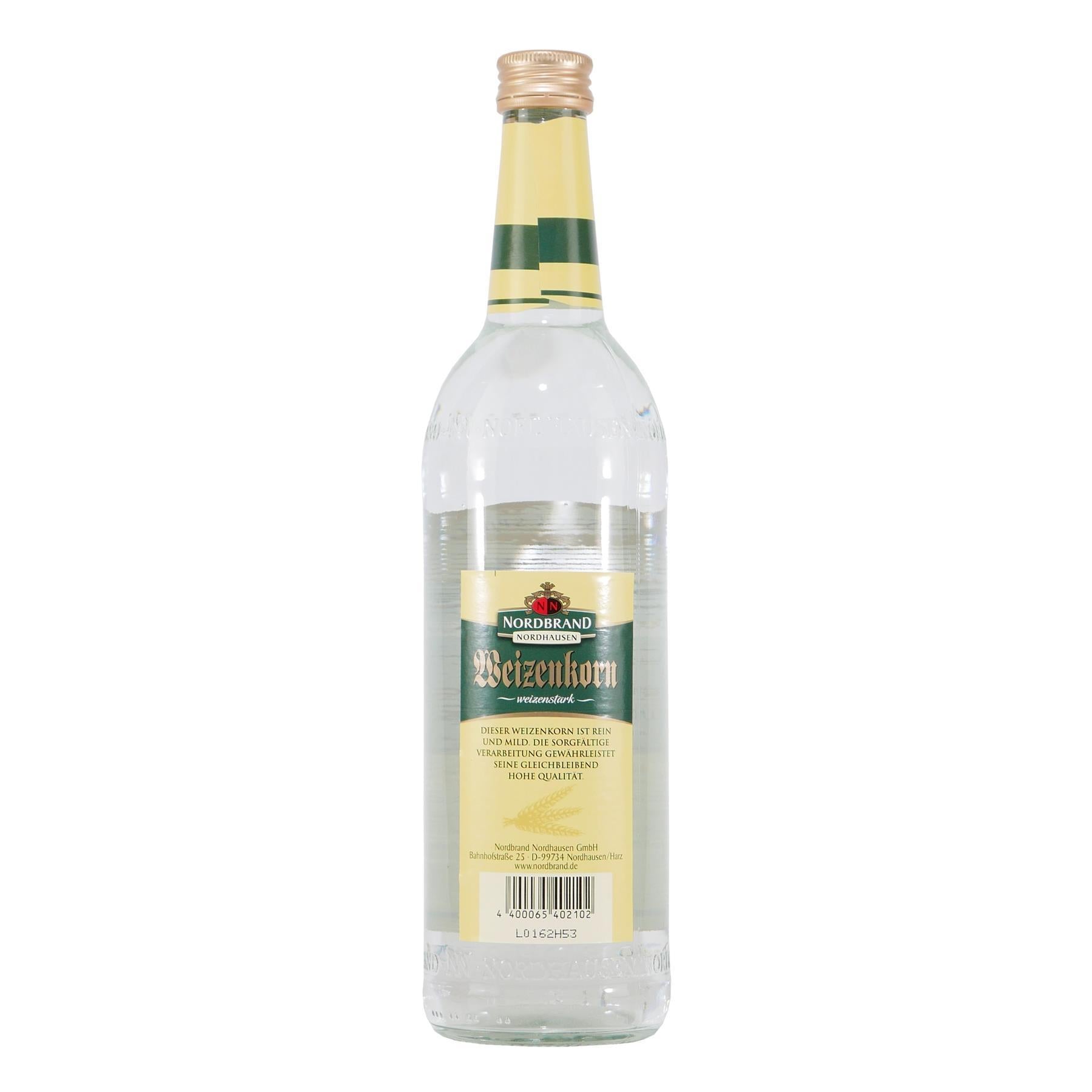 Nordbrand Weizenkorn mit Geschenk-Holzkiste