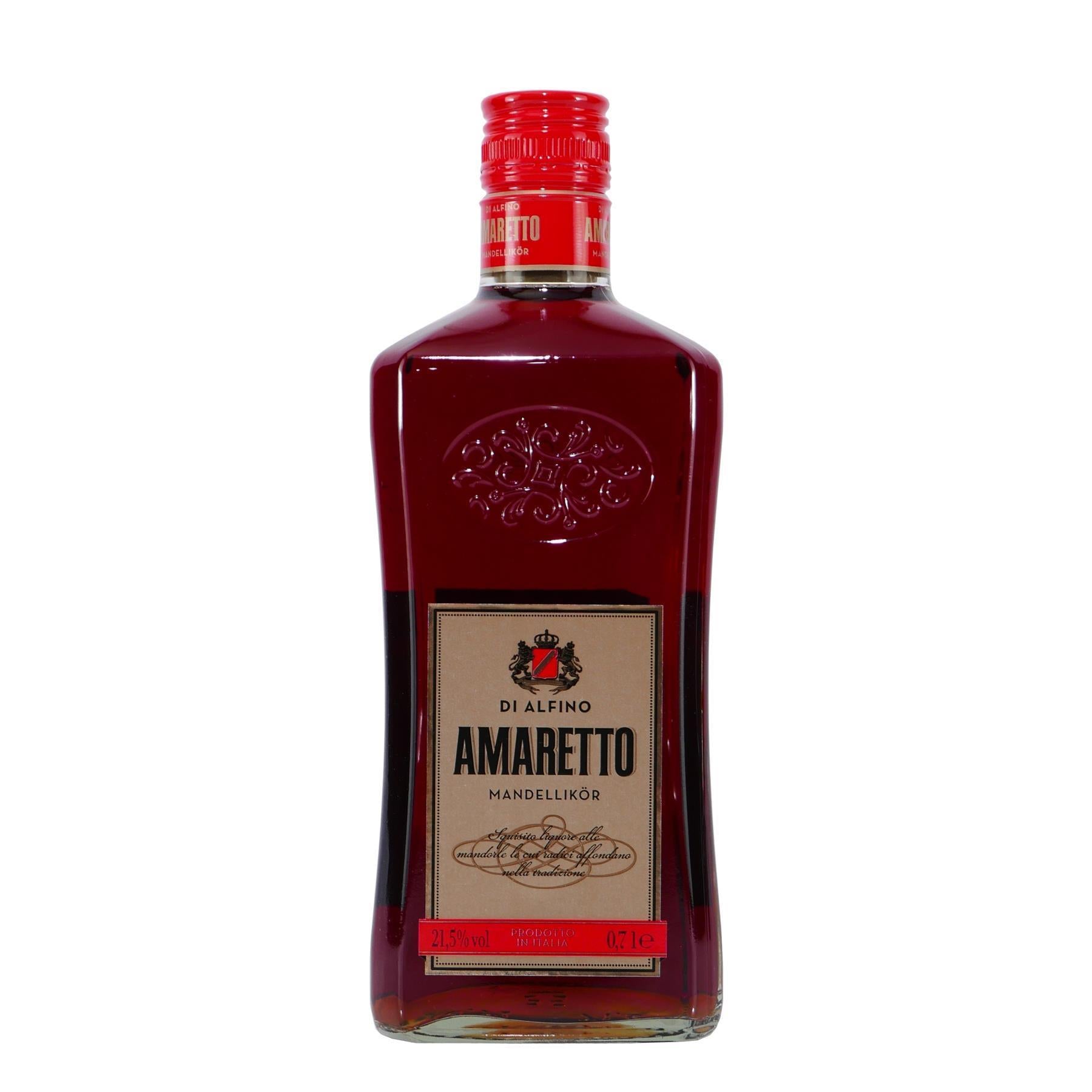 Di Alfino Amaretto - Mandellikör mit Geschenk-HK