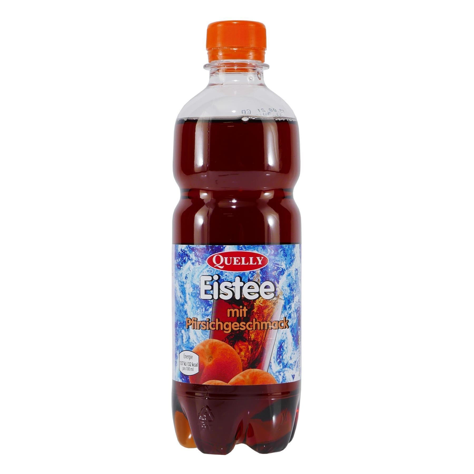 Quelly Eistee Pfirsich (6 x 0,5L) EINWEG