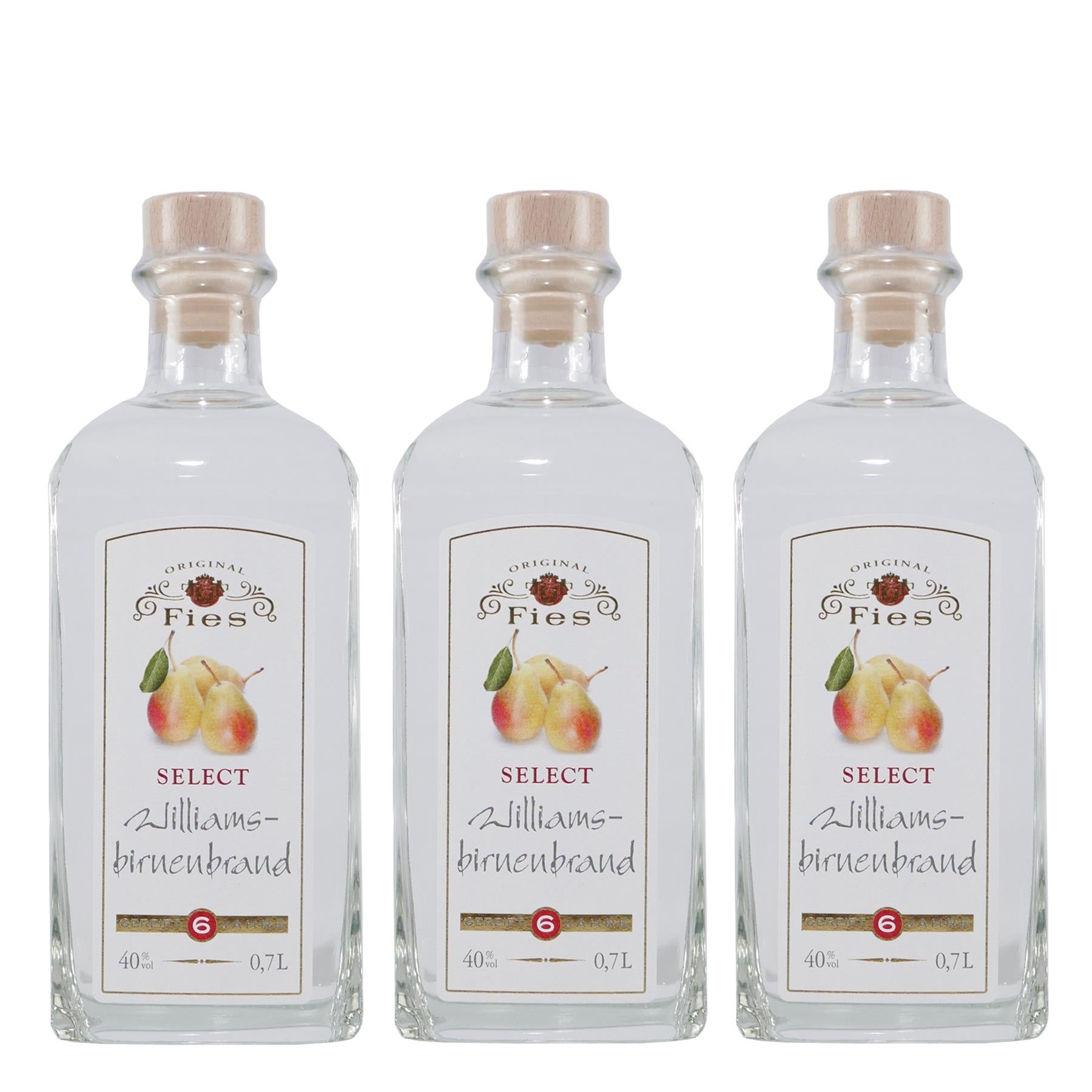 Fies Select Williams-Birnenbrand (3 x 0,7L)