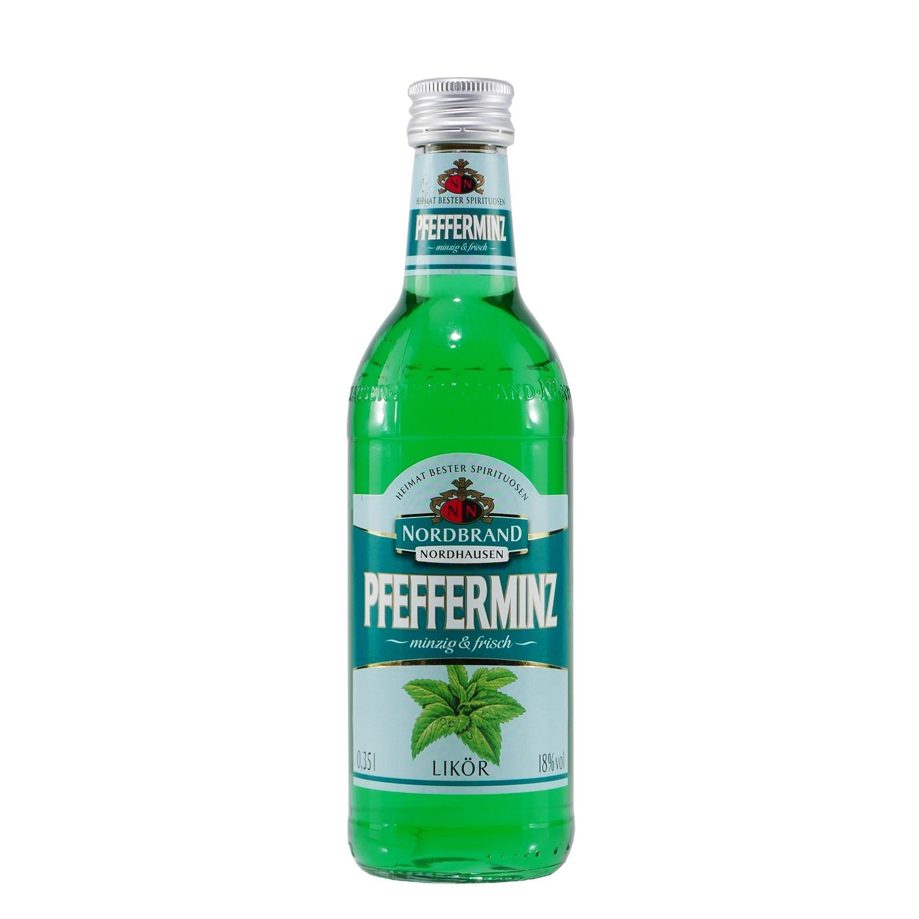 Nordbrand Pfefferminz Likör (0,35L) mit HK