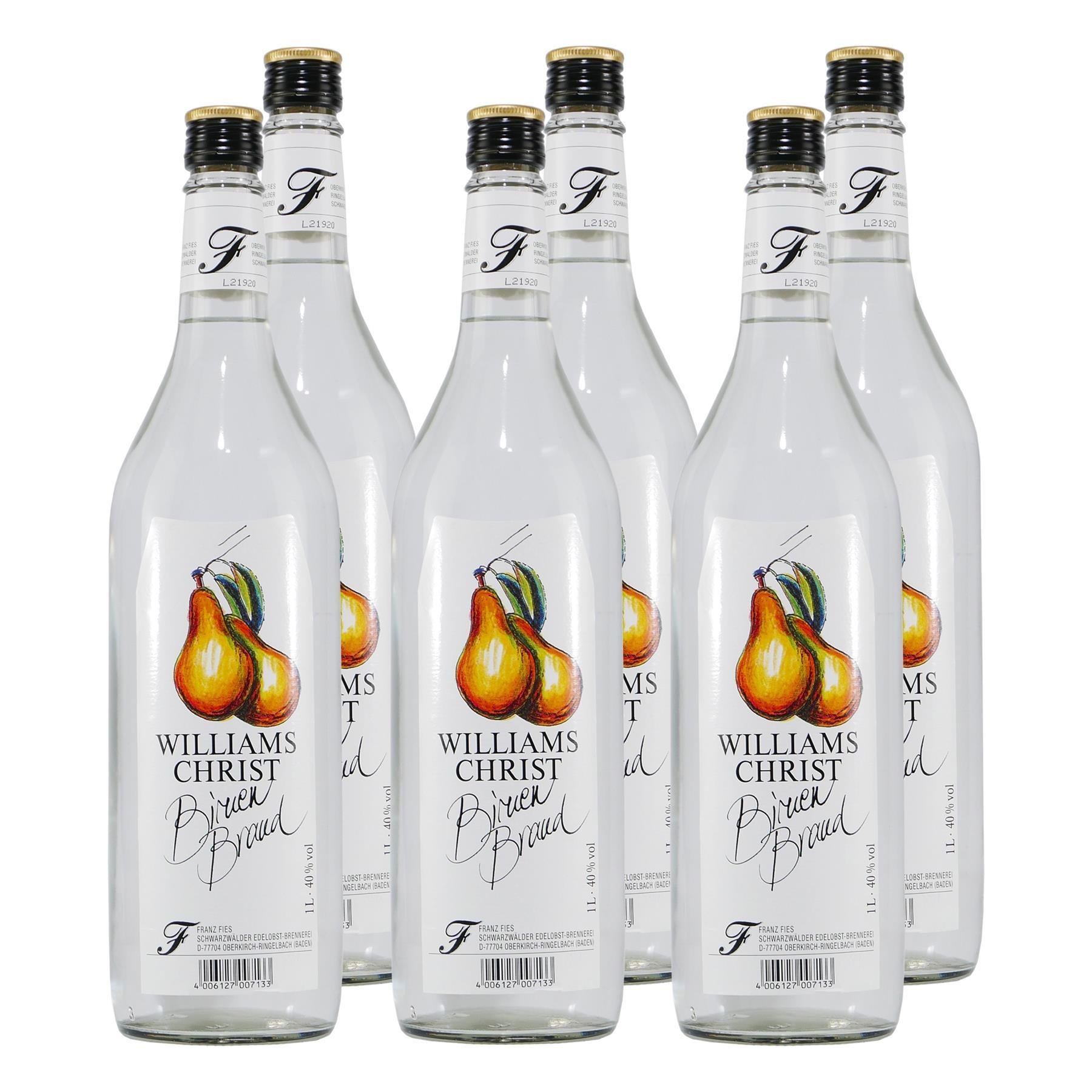 Fies Williams-Christ - Birnenbrand (6 x 1,0L)