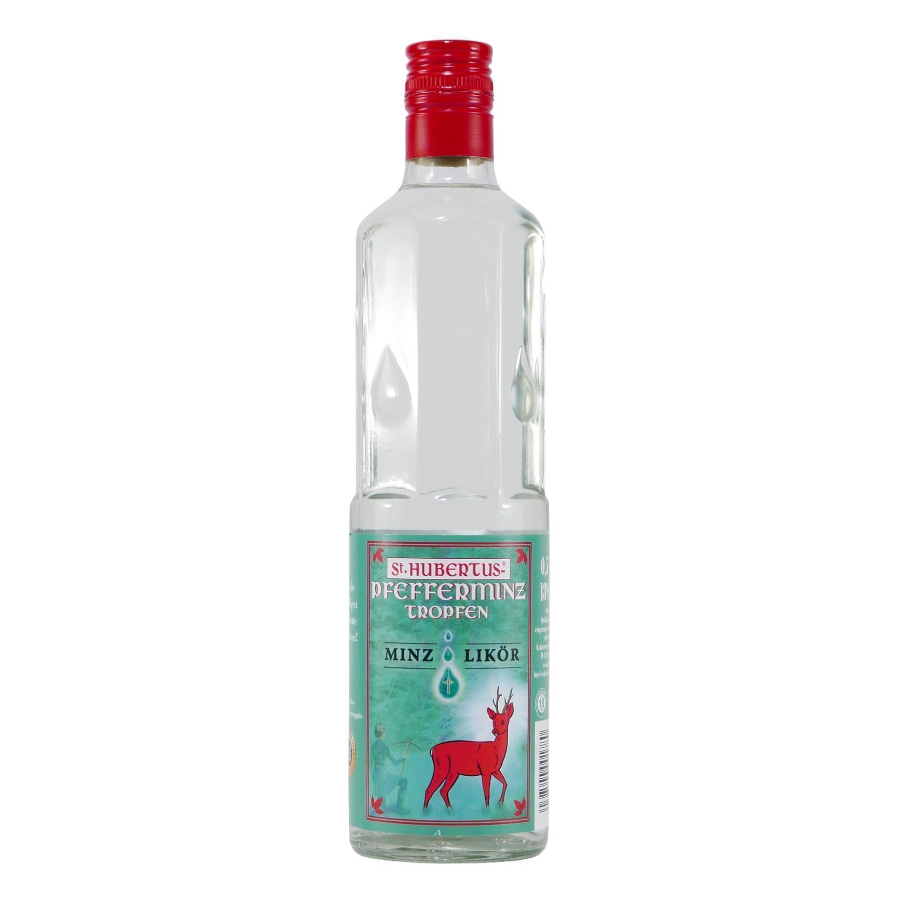 St. Hubertus Pfefferminz-Tropfen Likör (6 x 0,5L)
