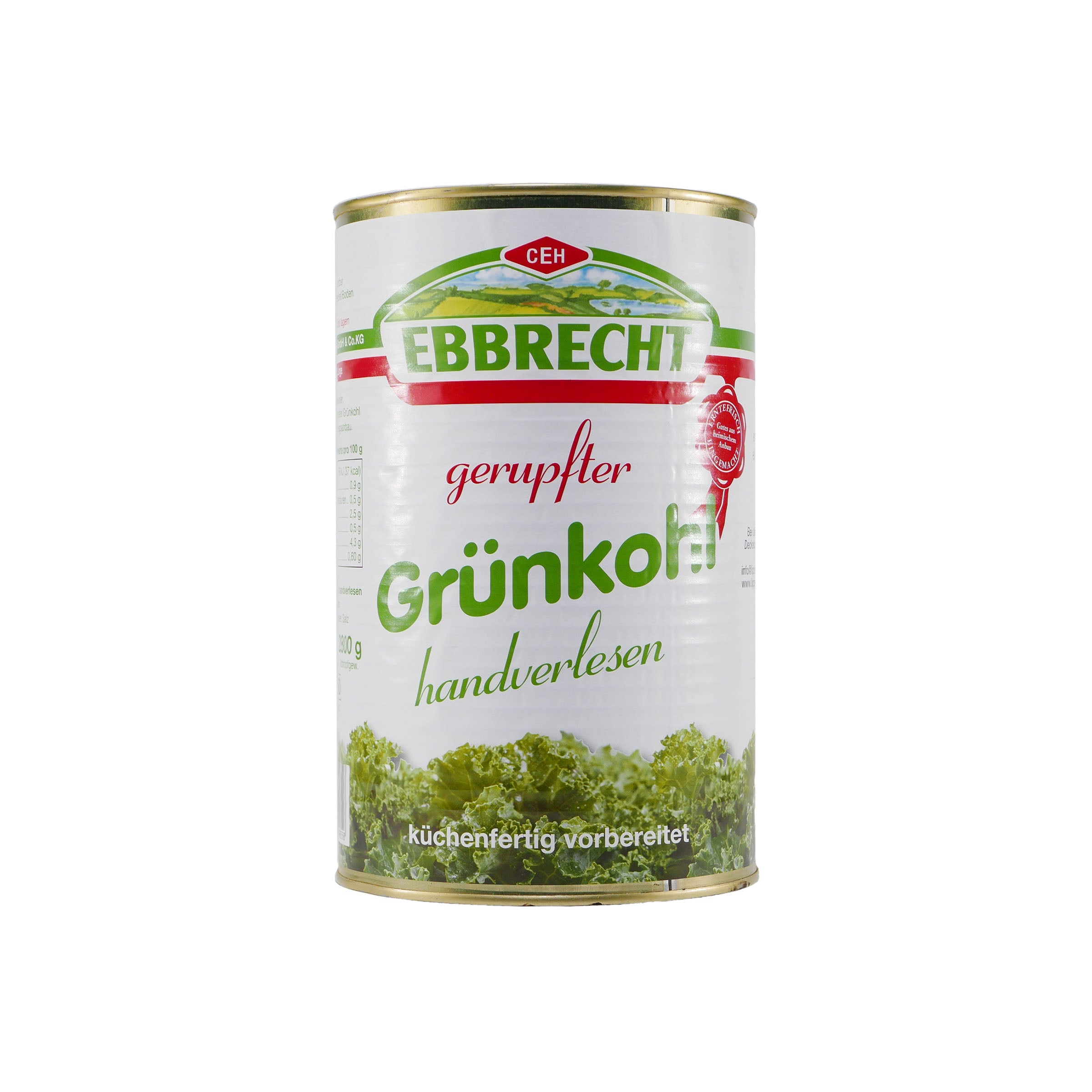 Ebbrecht Gerupfter Grünkohl 4,0KG