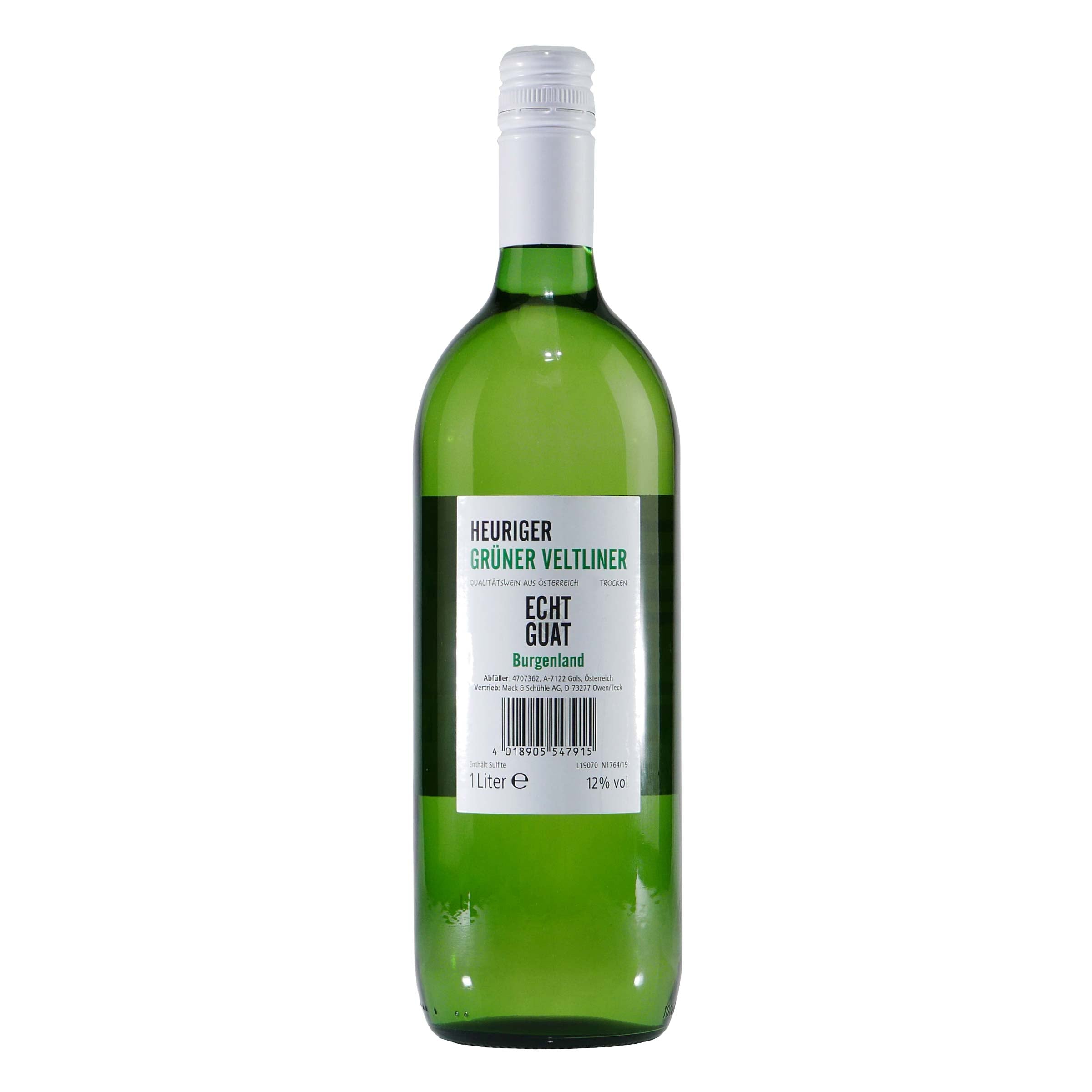 ECHT GUAT Grüner Veltliner -trocken- (6 x 1,0L)