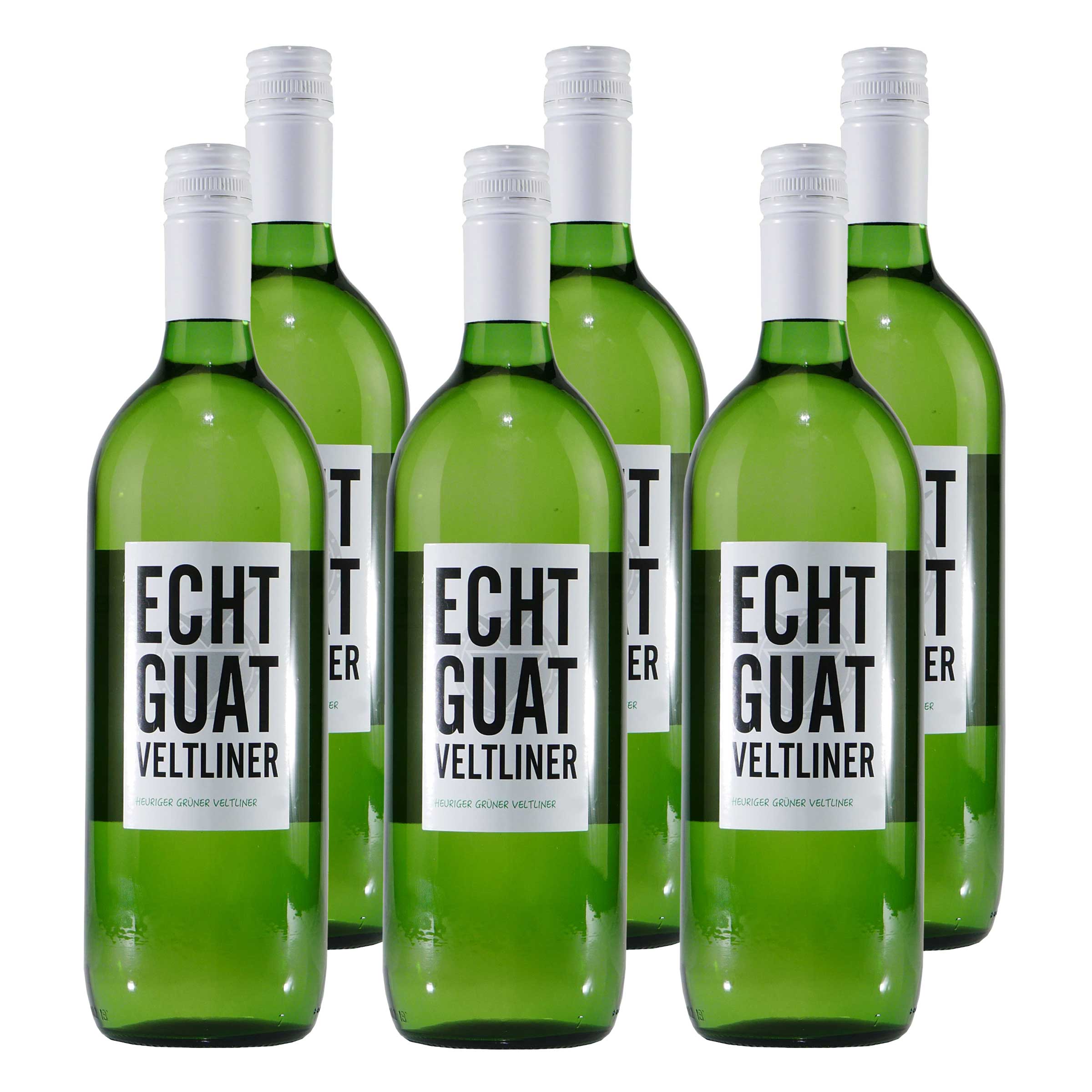 ECHT GUAT Grüner Veltliner -trocken- (6 x 1,0L)